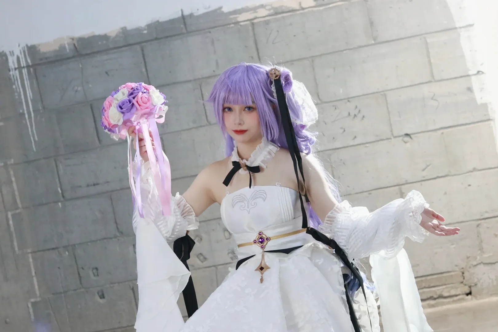 碧蓝航线, 漫展场照, 二次元cosplay, 独角兽cos, 白丝穿搭 - 第3张