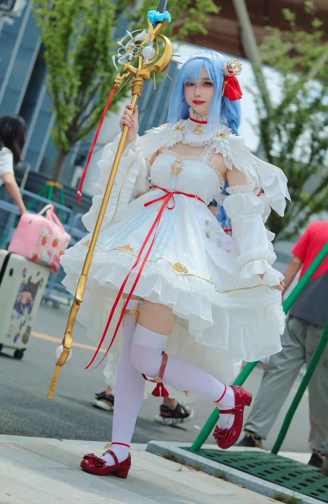 碧蓝航线, 漫展摄影, 雅努斯cos, 白丝cosplay, CP31场照