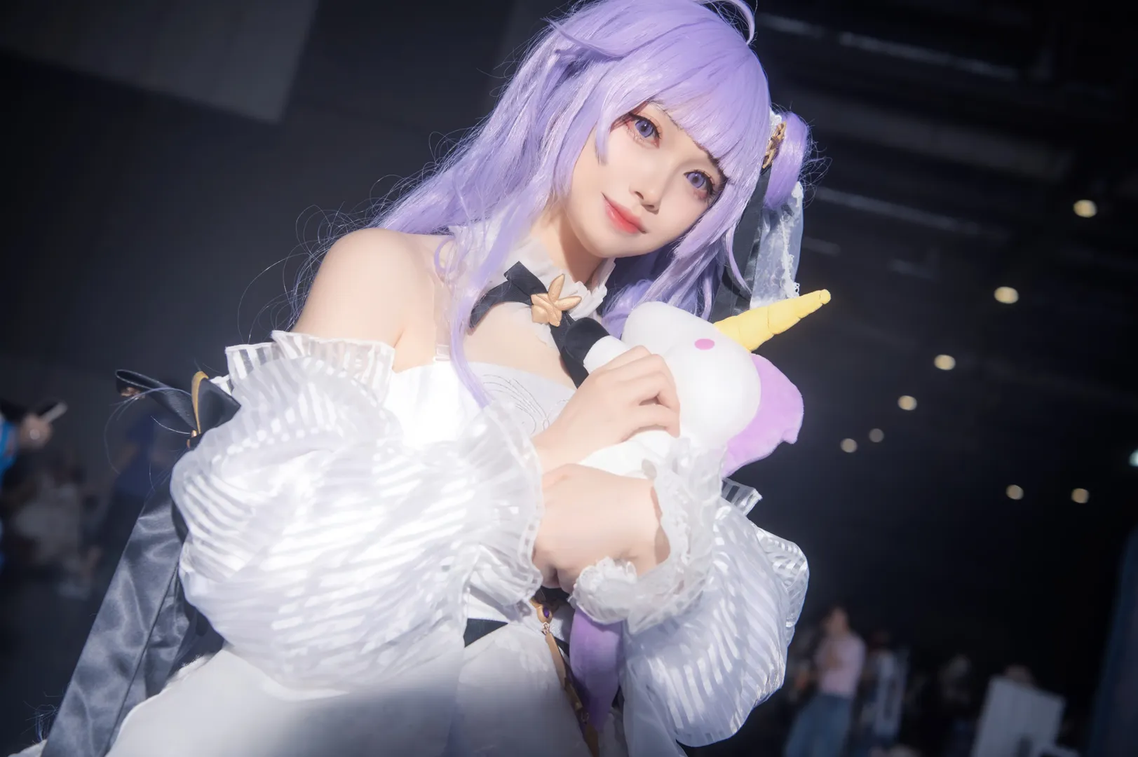 漫展返图, 二次元cos, 上海漫展, 碧蓝航线cosplay, 白丝双马尾 - 第3张