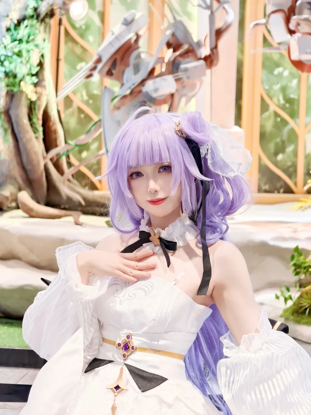 漫展返图, 二次元cos, 上海漫展, 碧蓝航线cosplay, 白丝双马尾 - 第4张