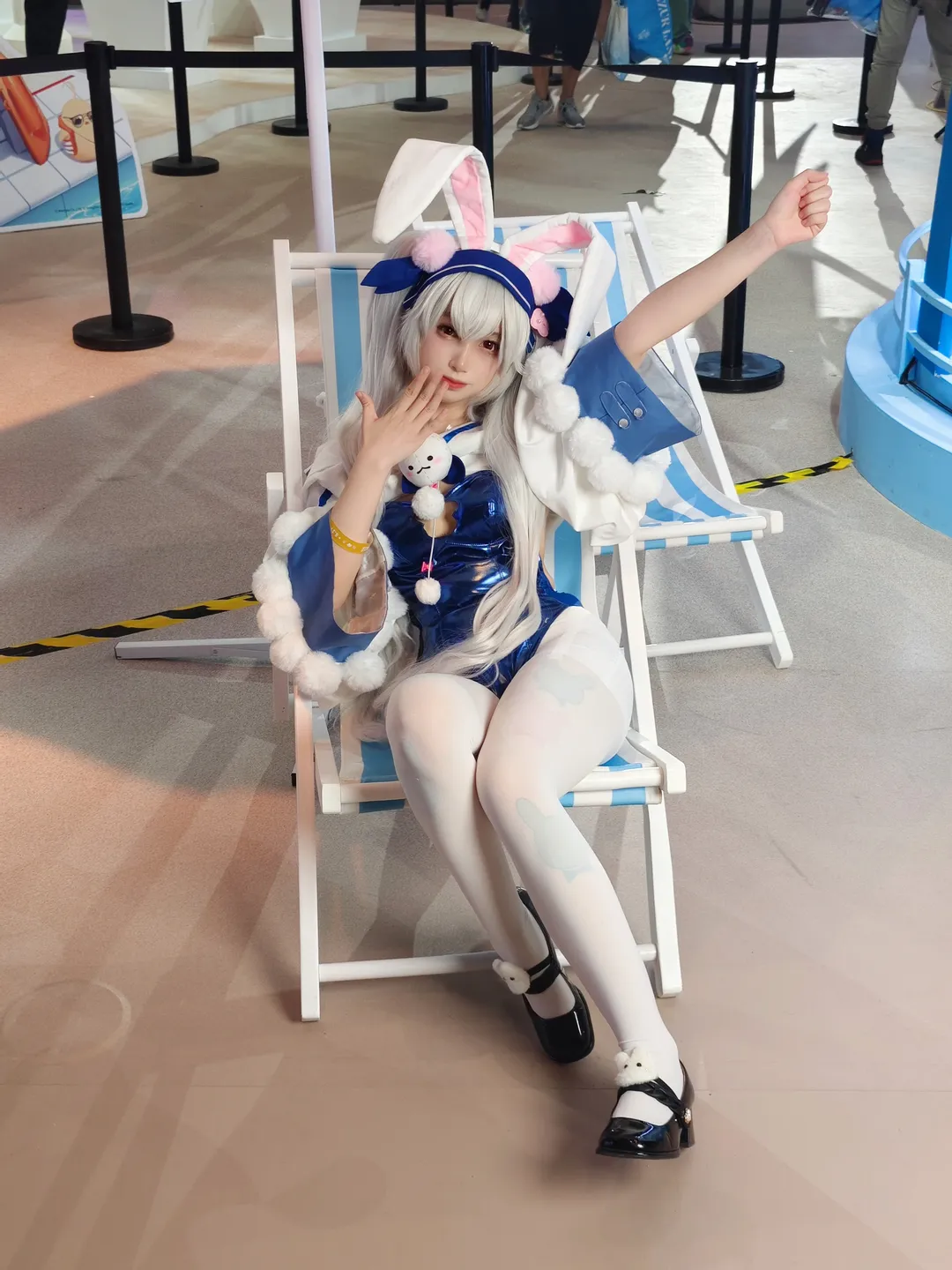 二次元, 碧蓝航线, 漫展返图, 拉菲cos, 白丝cosplay