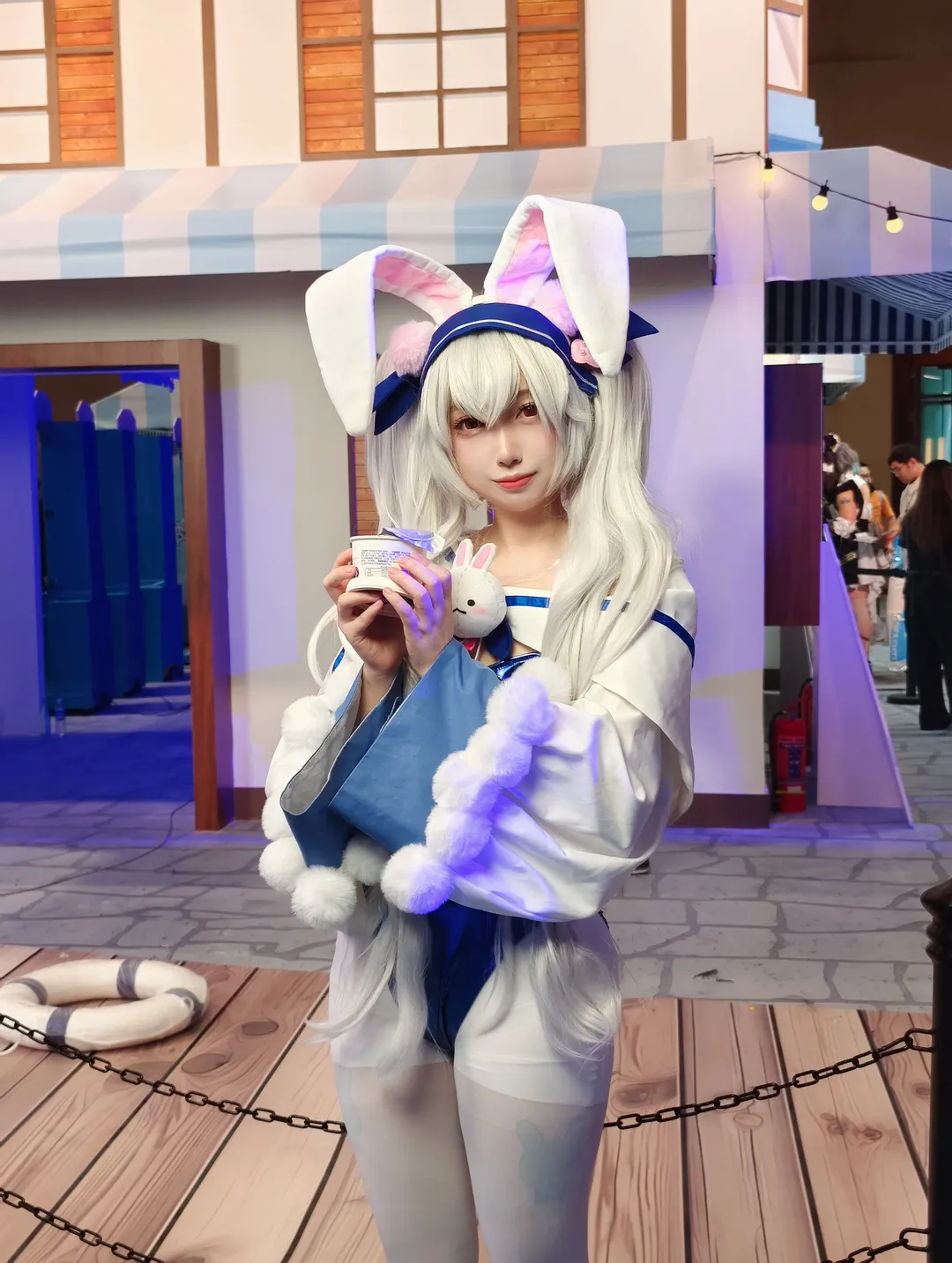 二次元, 碧蓝航线, 漫展返图, 拉菲cos, 白丝cosplay - 第3张