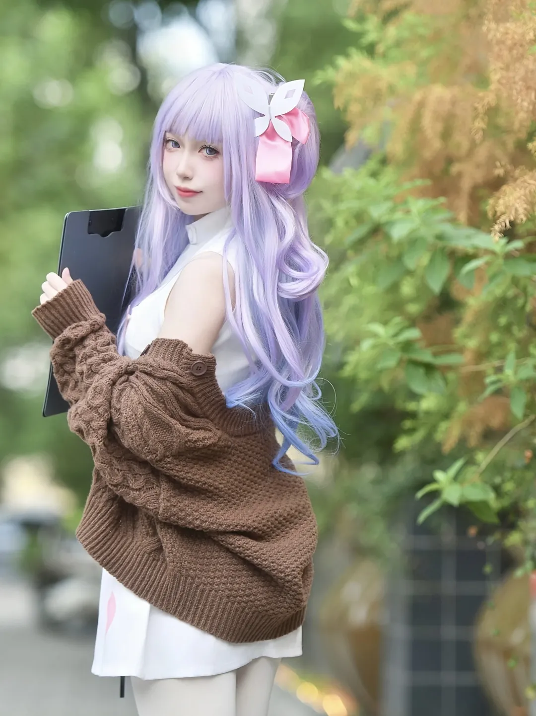 碧蓝航线, 独角兽cos, cosplay日常, 白丝穿搭, 平行港区 - 第1张
