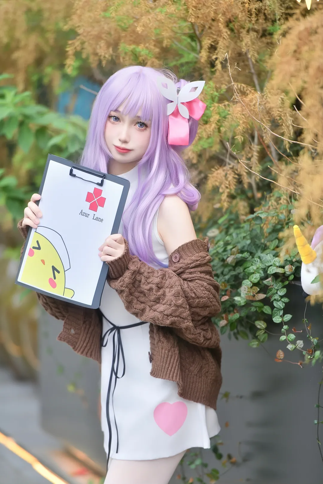 碧蓝航线, 独角兽cos, cosplay日常, 白丝穿搭, 平行港区 - 第4张