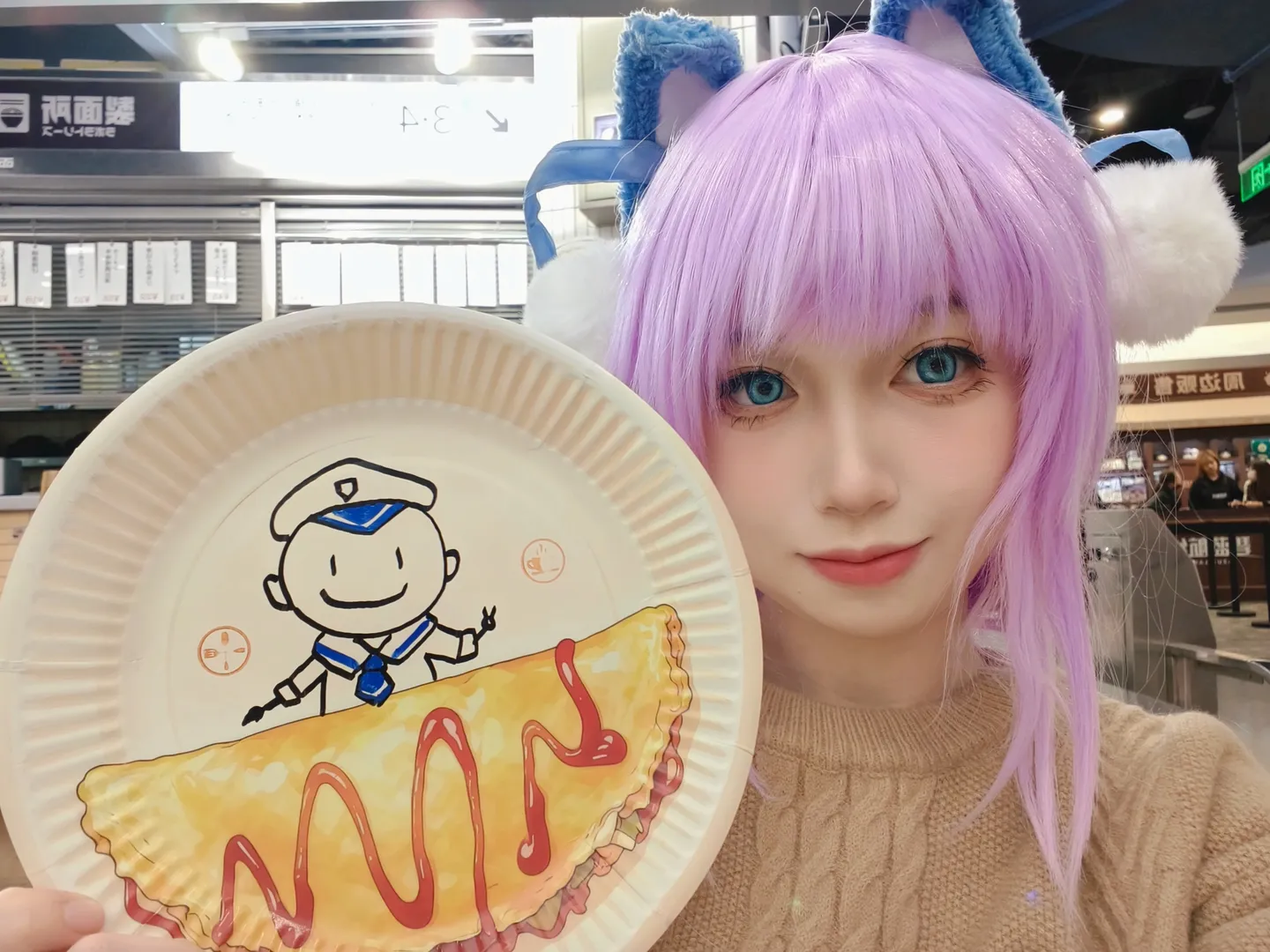 碧蓝航线, 二次元cosplay, 漫展摄影, 塔什干cos, 冬日快闪 - 第3张