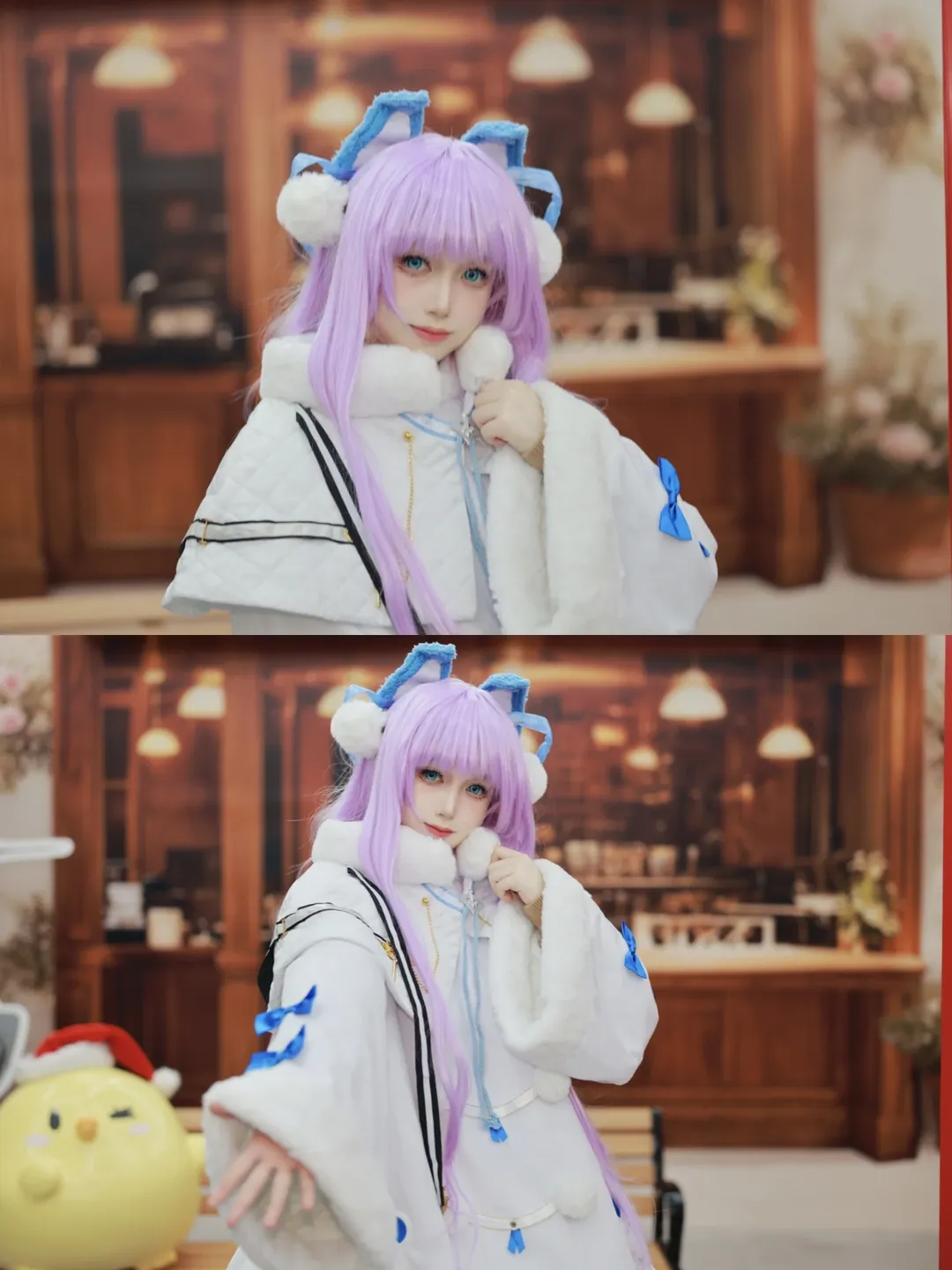 碧蓝航线, 二次元cosplay, 塔什干cos, 冬日穿搭, 港区快闪 - 第1张