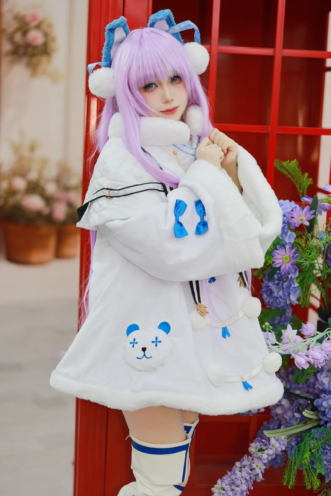 碧蓝航线, 二次元cosplay, 塔什干cos, 冬日穿搭, 港区快闪