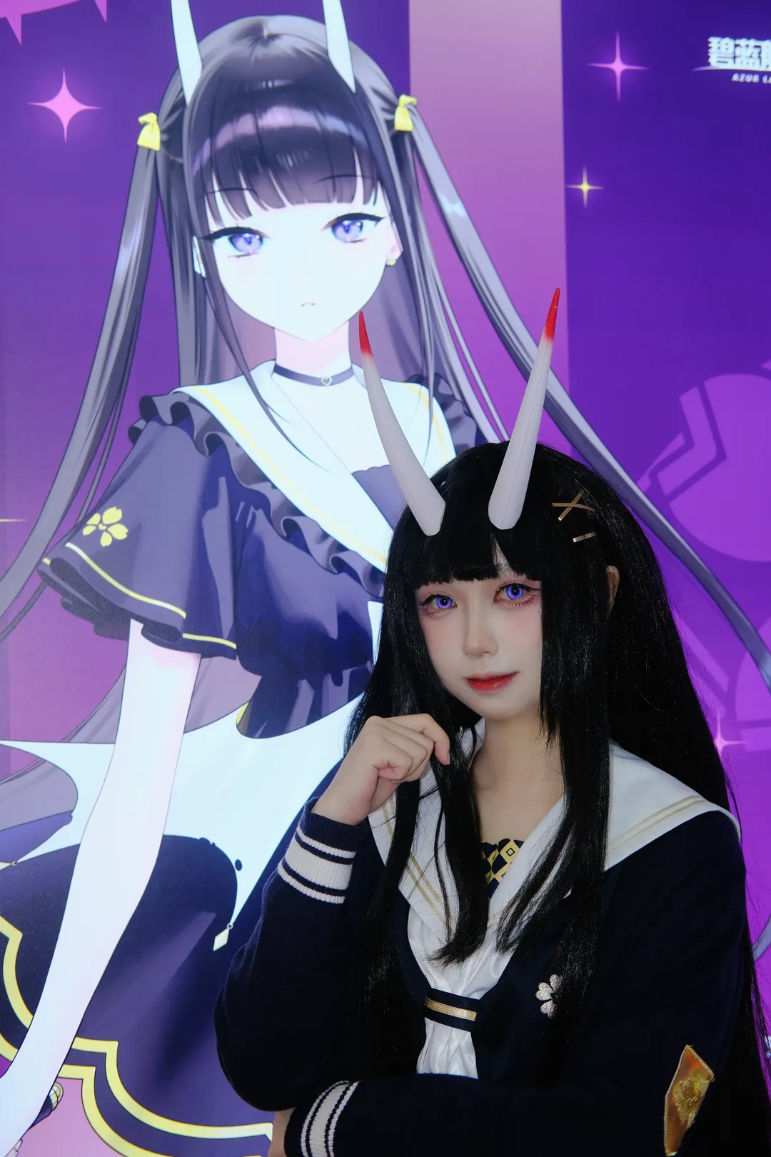 cosplay, 碧蓝航线, 能代cos, 联动餐厅, jk日常 - 第3张