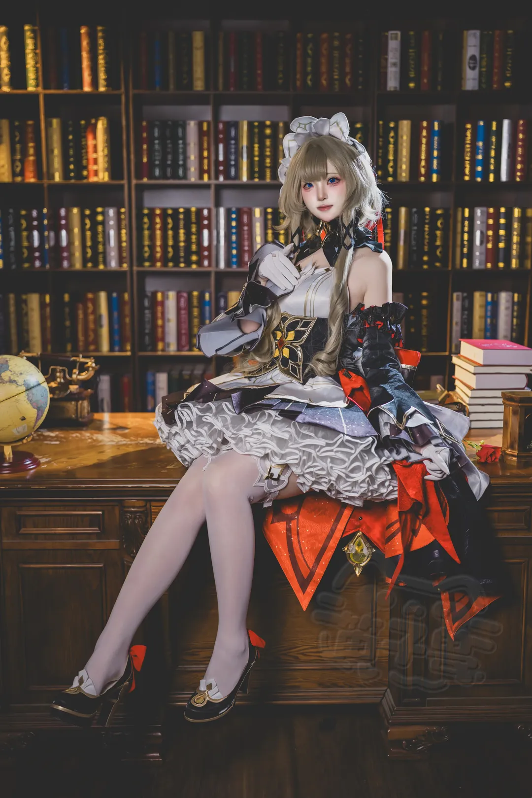 桑多涅cos, 原神, cosplay攝影, 木偶角色, 白絲穿搭
