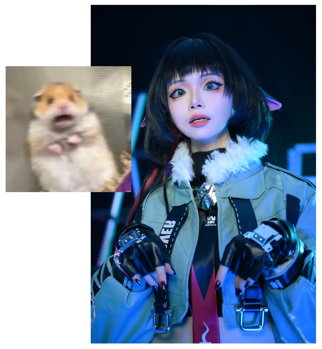 绝区零, cosplay日常, 二次元穿搭, 兽耳娘, 简杜cos - 第1张