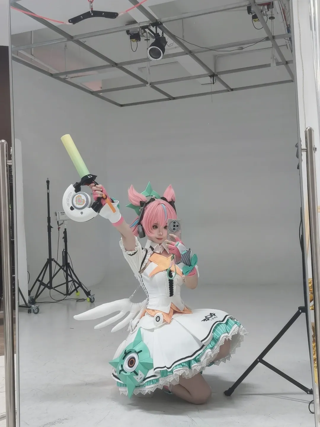 ゼンレスゾーンゼロ, 二次元撮影, メイキング, コスプレ日常, アリア コスプレ - 1枚目