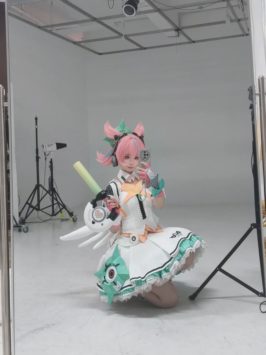 ゼンレスゾーンゼロ, 二次元撮影, メイキング, コスプレ日常, アリア コスプレ - 2枚目