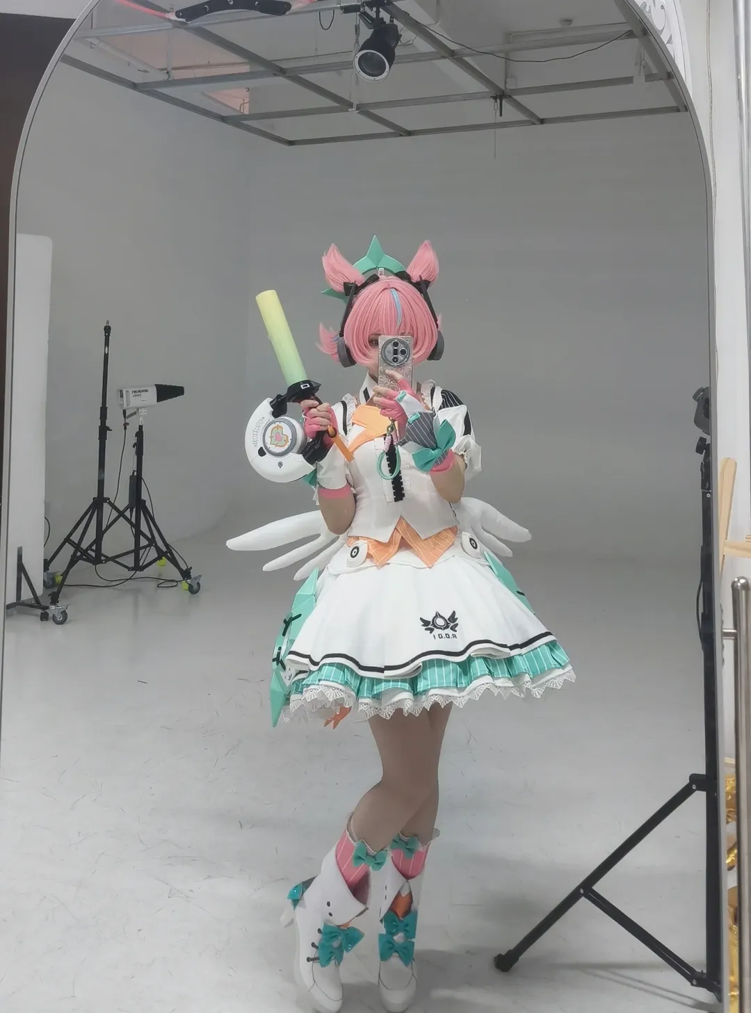 ゼンレスゾーンゼロ, 二次元撮影, メイキング, コスプレ日常, アリア コスプレ - 3枚目
