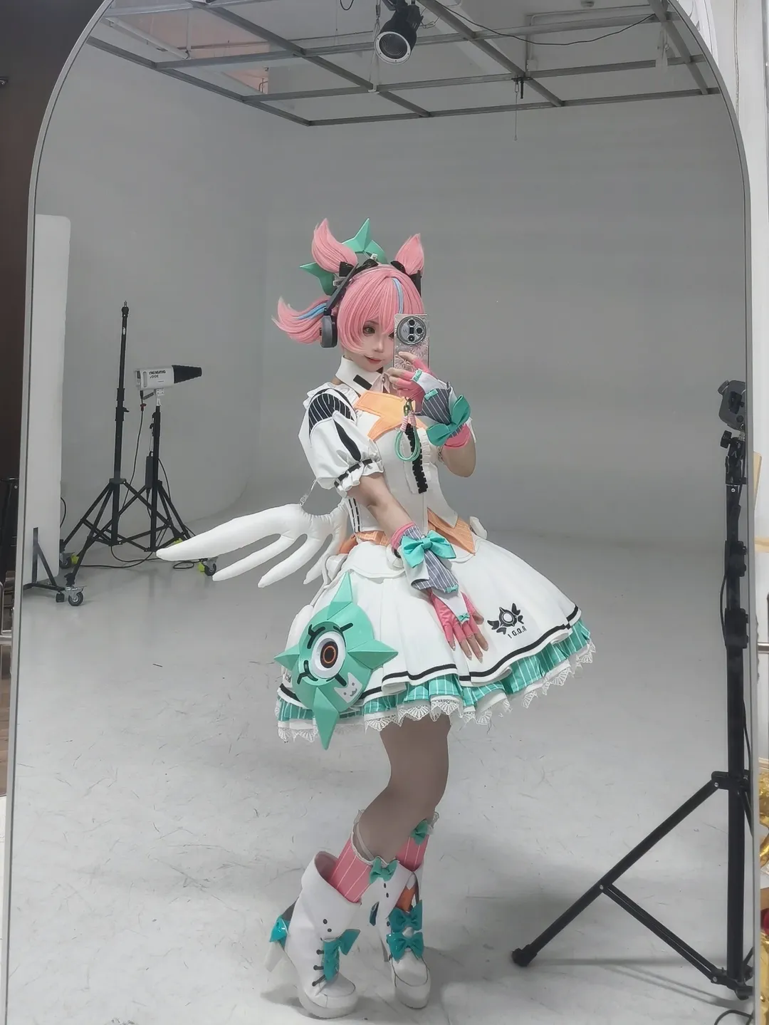 ゼンレスゾーンゼロ, 二次元撮影, メイキング, コスプレ日常, アリア コスプレ - 4枚目