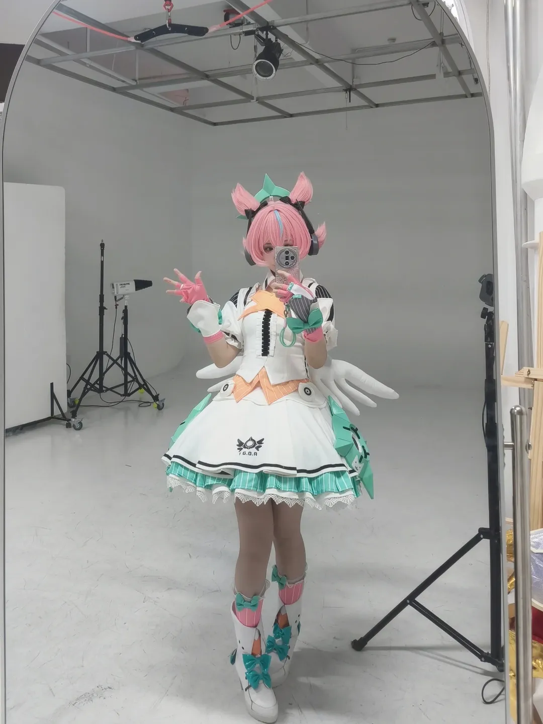 ゼンレスゾーンゼロ, 二次元撮影, メイキング, コスプレ日常, アリア コスプレ - 6枚目