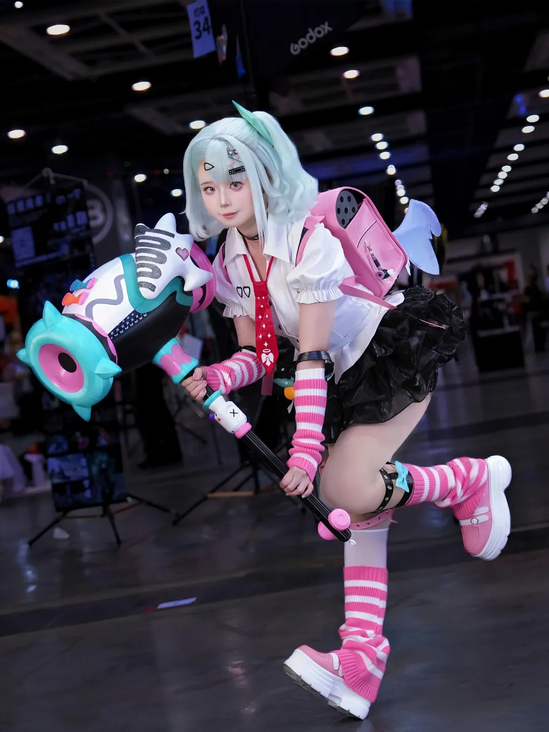 绝区零, 二次元少女, 漫展场照, 千夏cos, Cosplay道具 - 第10张