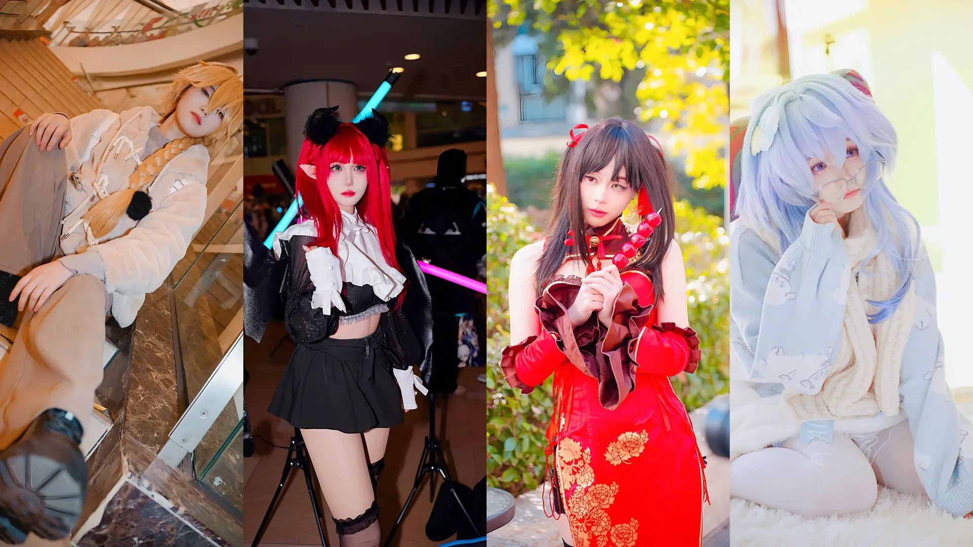 原神, 漫展返图, 白丝穿搭, 上海漫展, 燃梦cos - 第3张