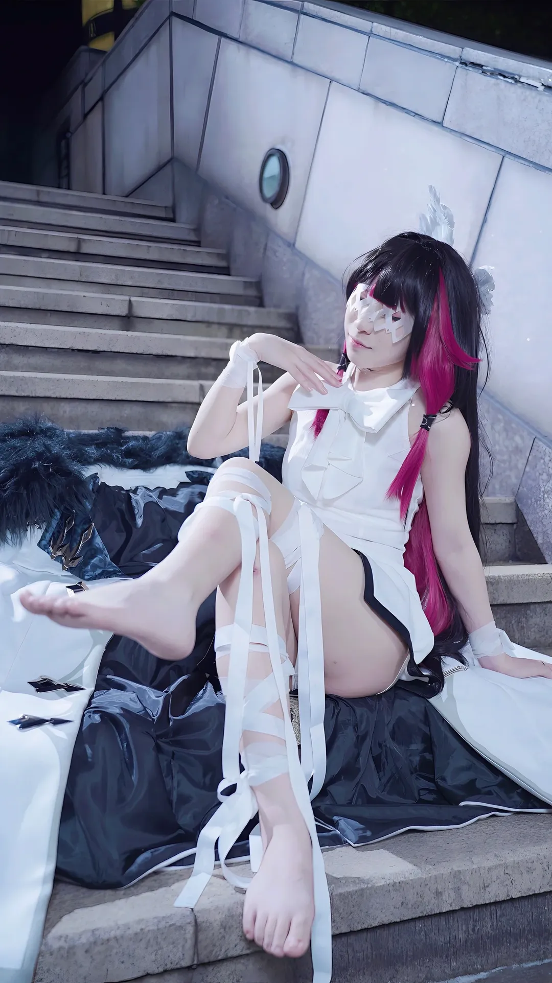 原神, 漫展cosplay, 上海约拍, 少女cos, 赤足造型