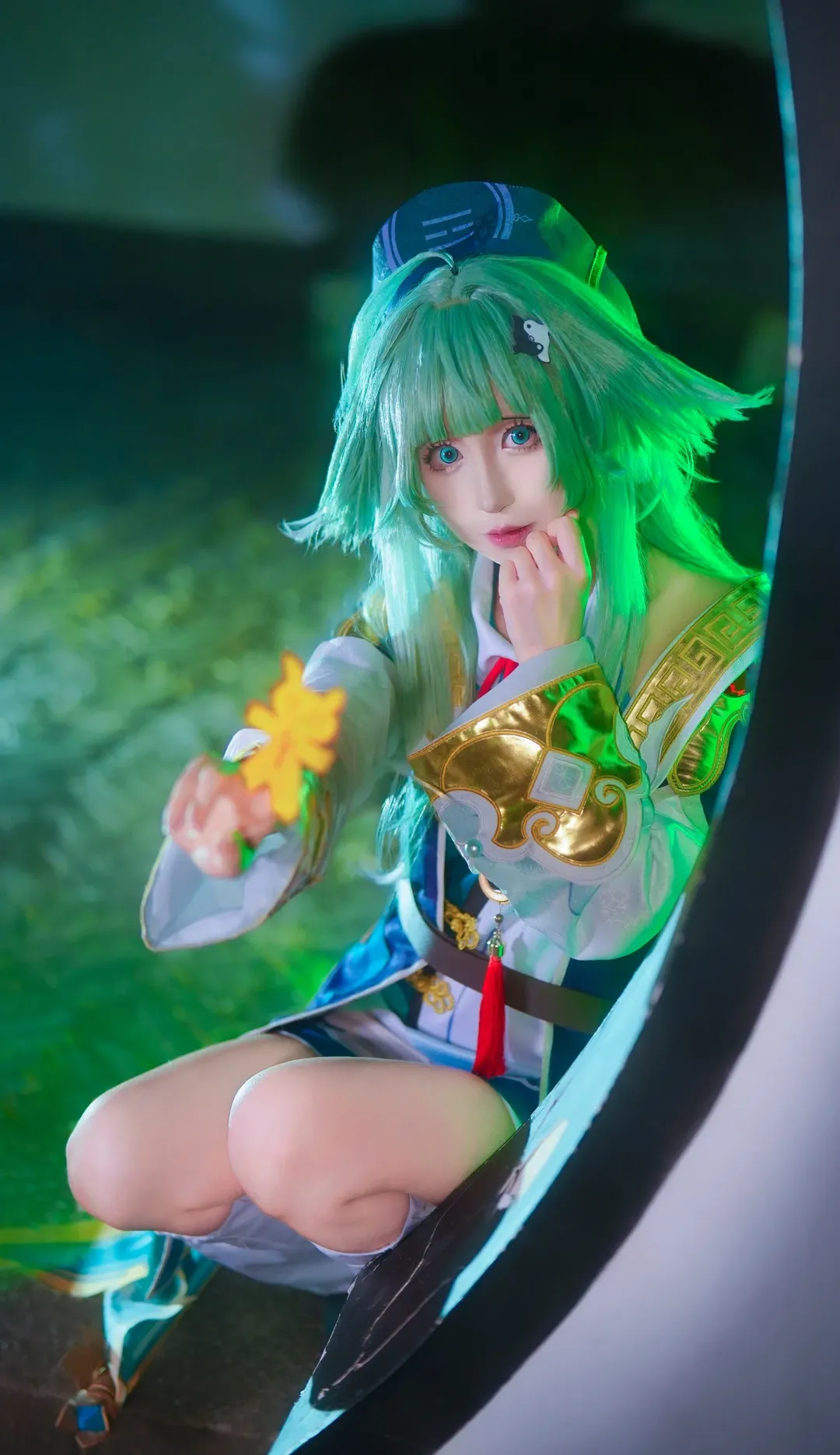 Honkai: Star Rail, Anime cosplay, Shanghai photoshoot booking, Huohuo cosplay, Night photography - Image 3