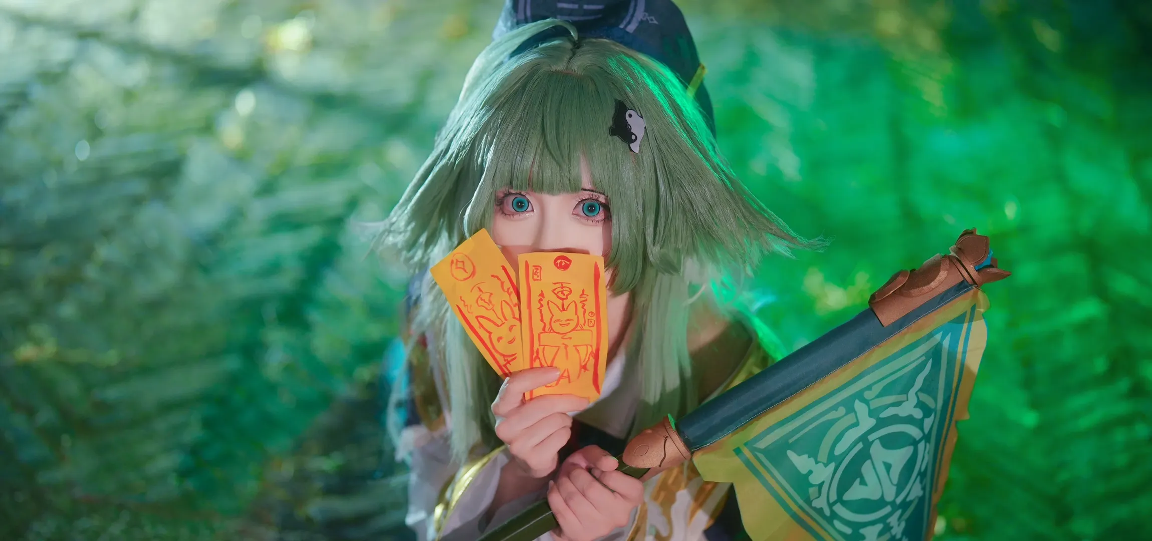 Honkai: Star Rail, Anime cosplay, Shanghai photoshoot booking, Huohuo cosplay, Night photography - Image 4
