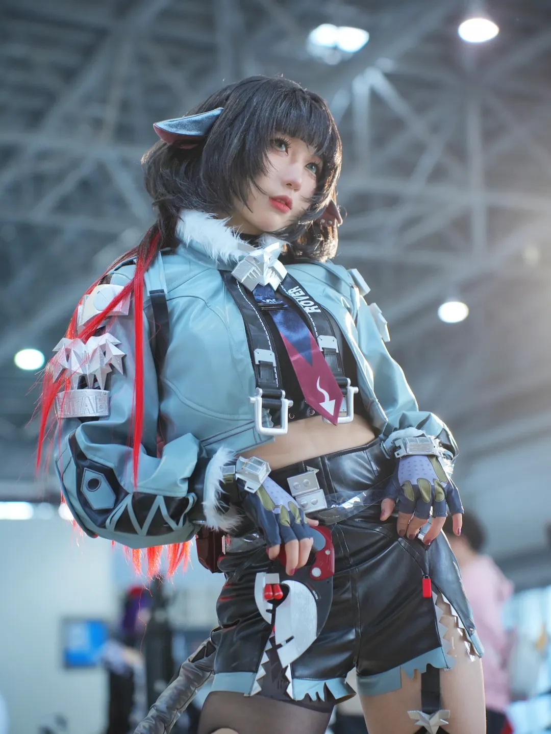 绝区零, 漫展摄影, Coser日常, 简杜cos, 破洞丝袜穿搭 - 第6张