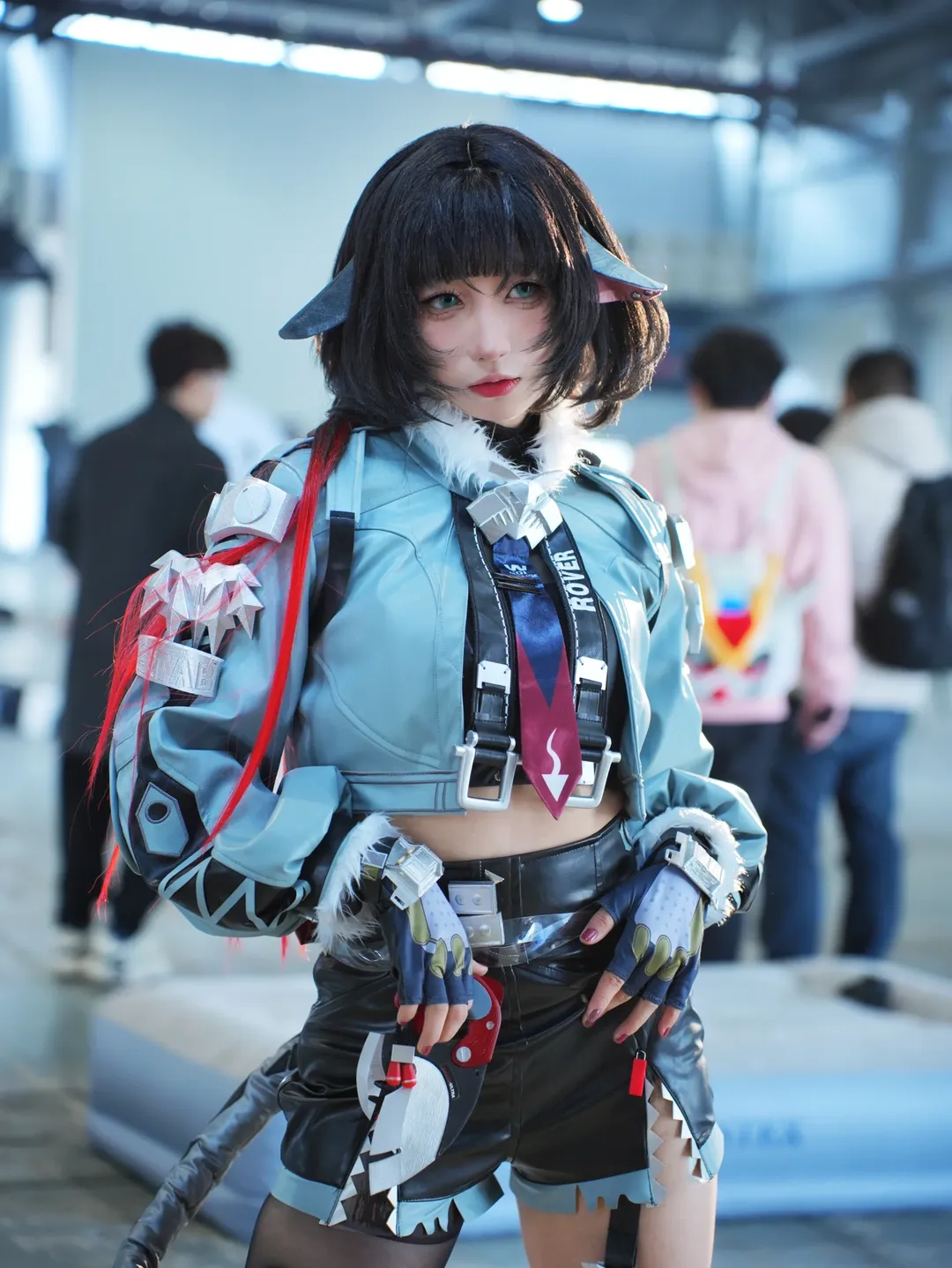 绝区零, 漫展摄影, Coser日常, 简杜cos, 破洞丝袜穿搭 - 第7张