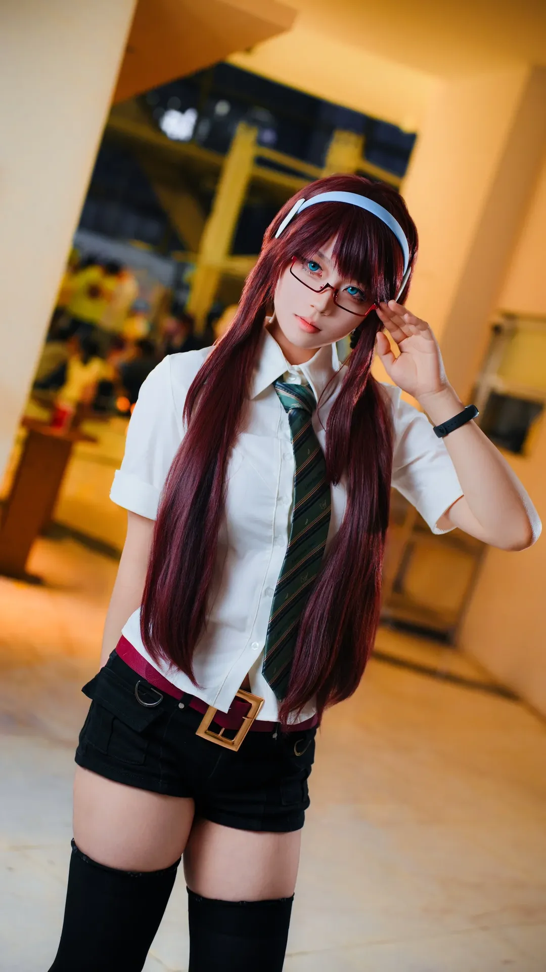 EVA, 新世纪福音战士, cosplay摄影, 真希波cos, 丝袜