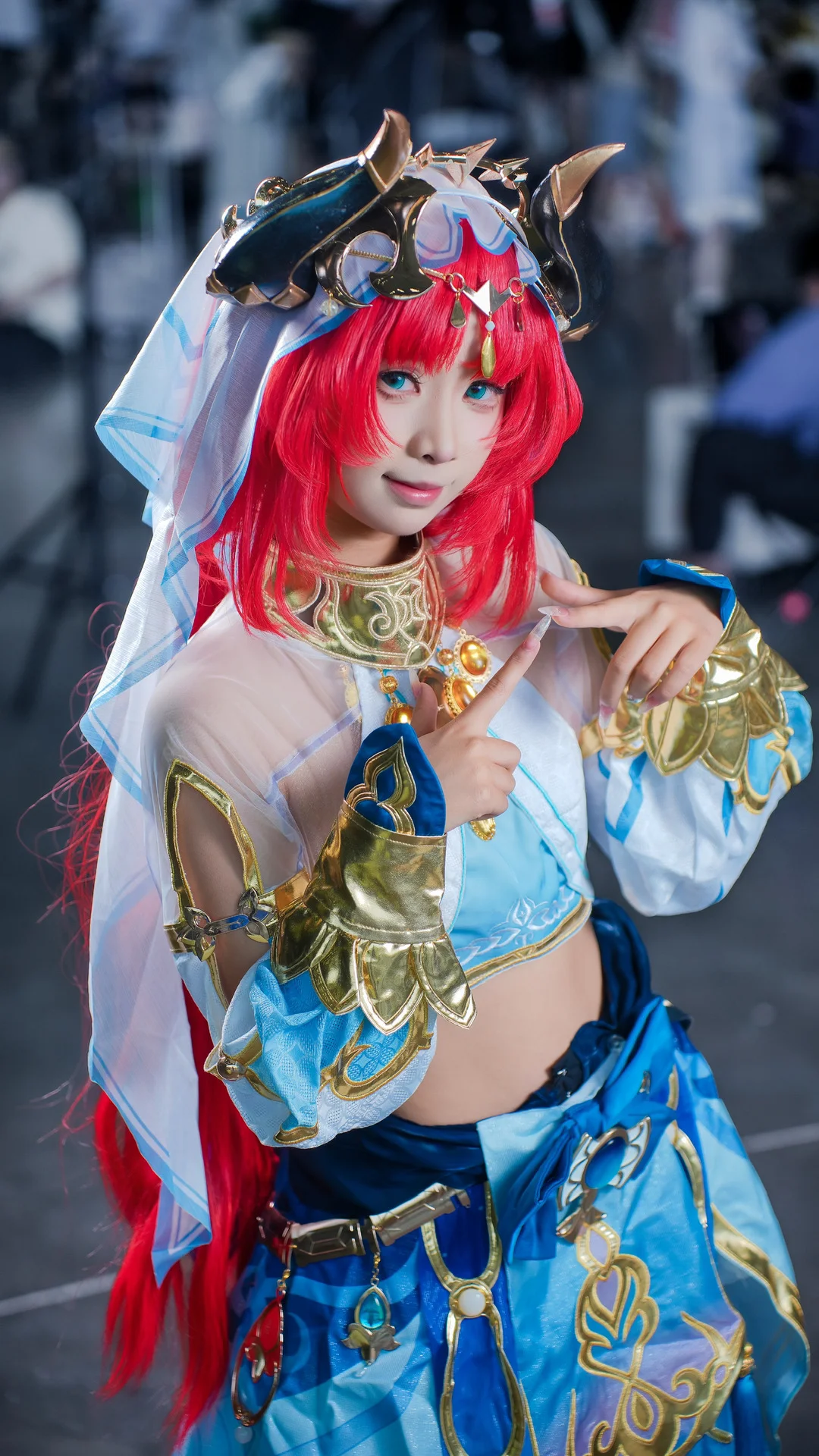 二次元, 原神, 漫展场照, 妮露cos, cosplay摄影 - 第3张