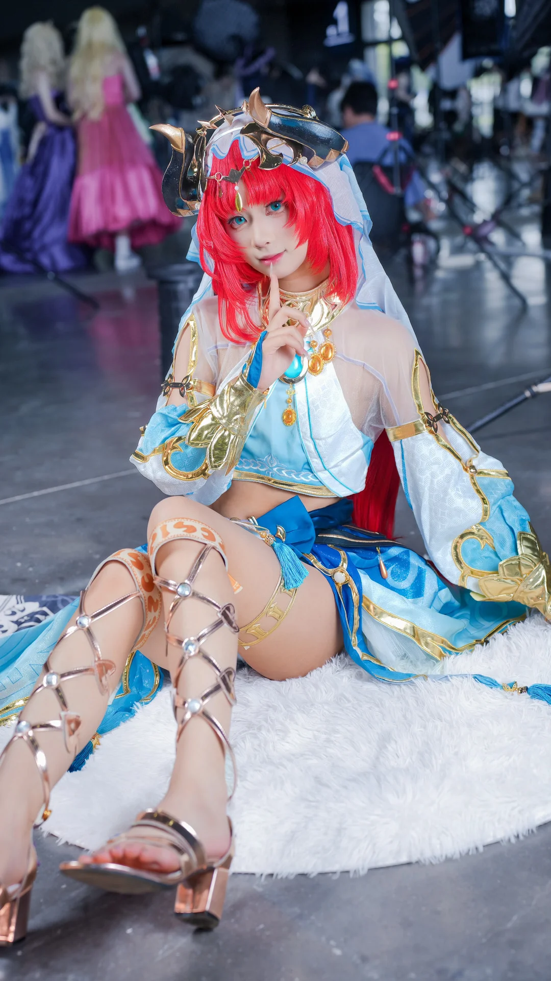 二次元, 原神, 漫展场照, 妮露cos, cosplay摄影
