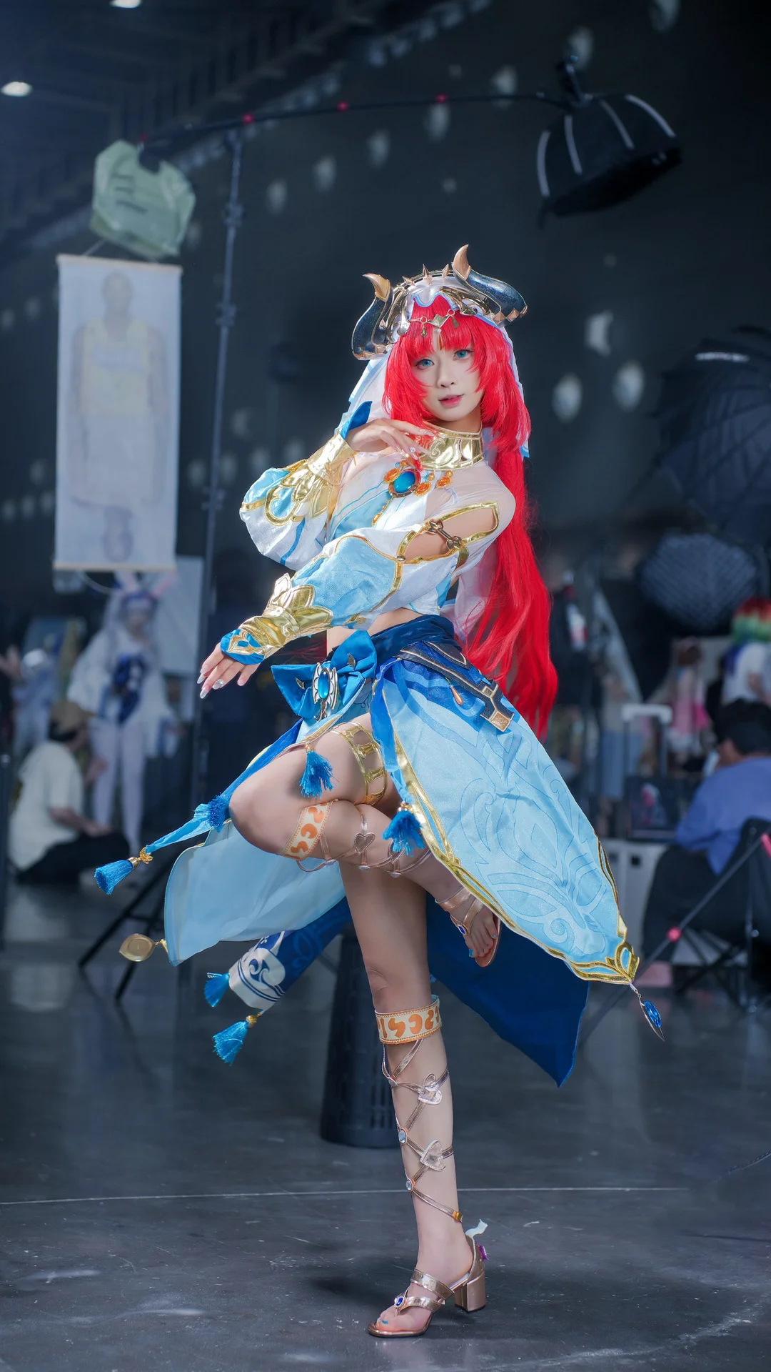 二次元, 原神, 漫展场照, 妮露cos, cosplay摄影 - 第5张