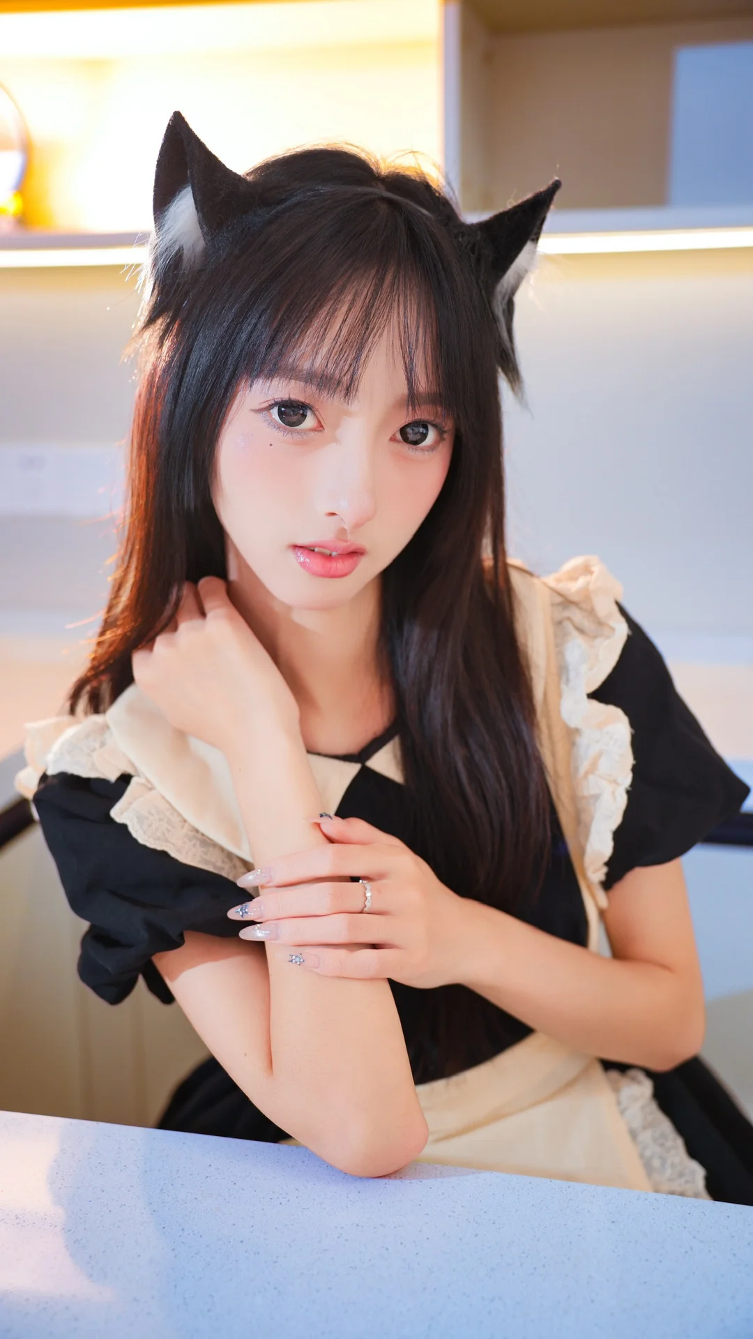 二次元写真, 猫耳女仆, 女仆cos, 日常拍照, 室内约拍 - 第7张