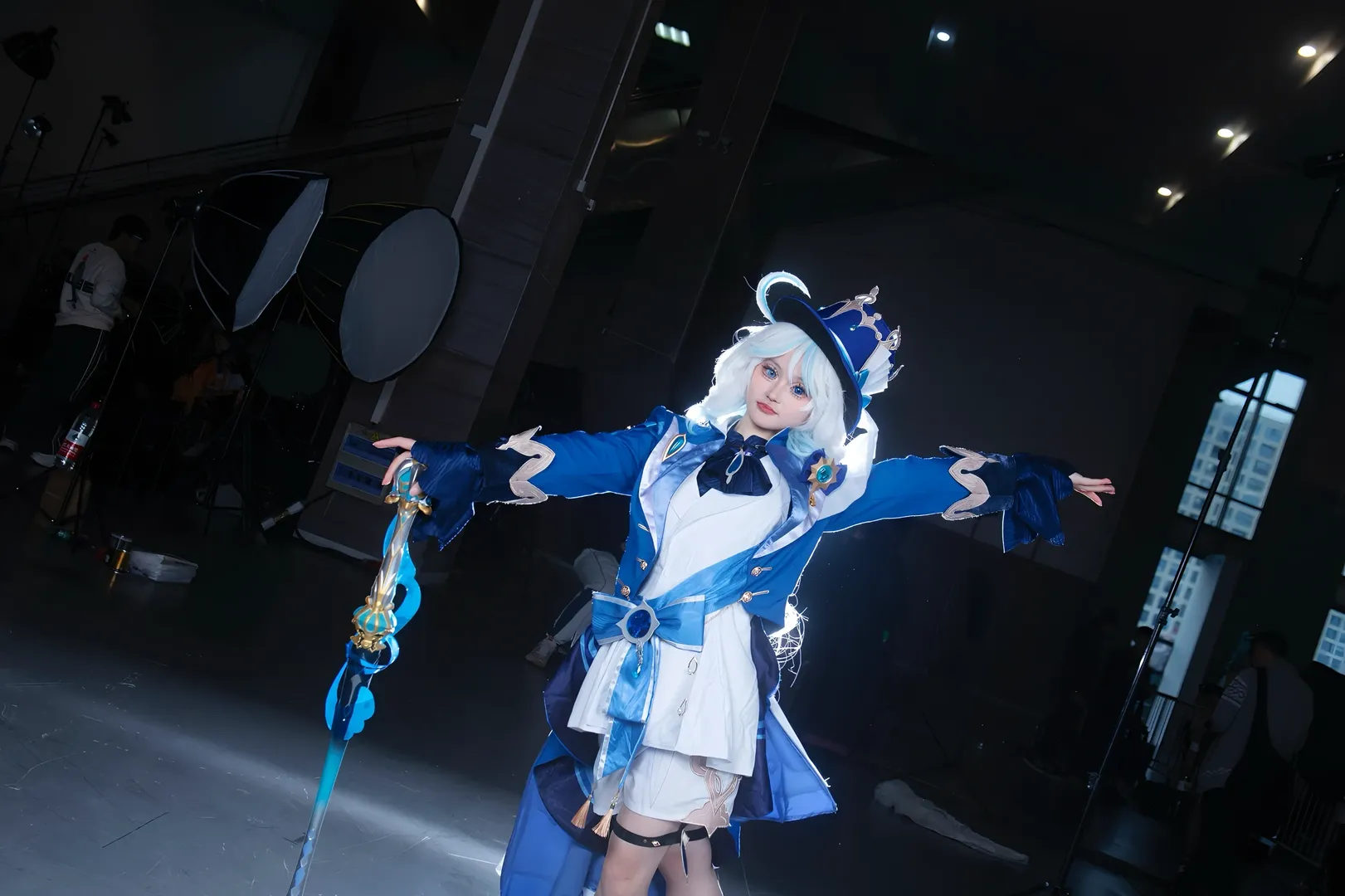 Genshin Impact, Convention photos, Furina cosplay, Cosplay pose reference, Genshin Impact Fontaine - Image 5