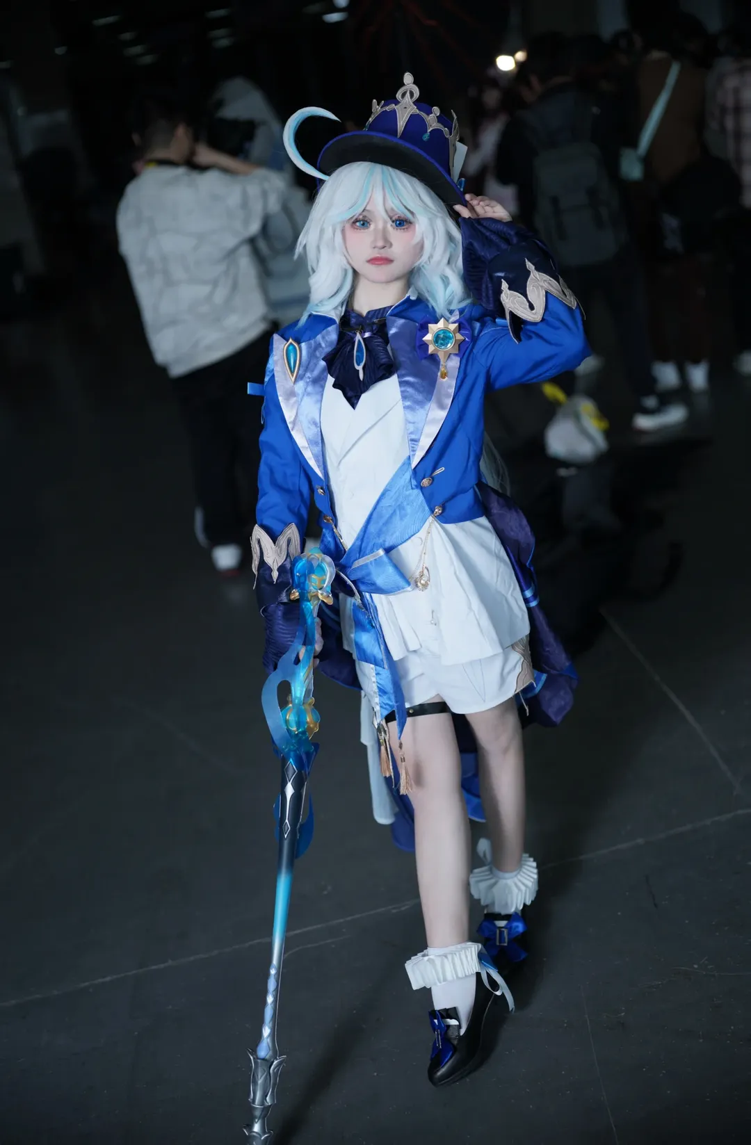 Genshin Impact, Convention photos, Furina cosplay, Cosplay pose reference, Genshin Impact Fontaine - Image 7