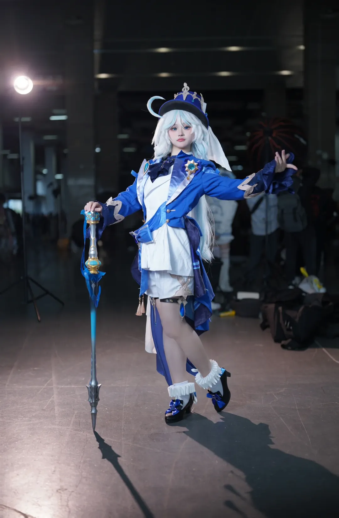 Genshin Impact, Convention photos, Furina cosplay, Cosplay pose reference, Genshin Impact Fontaine - Image 9