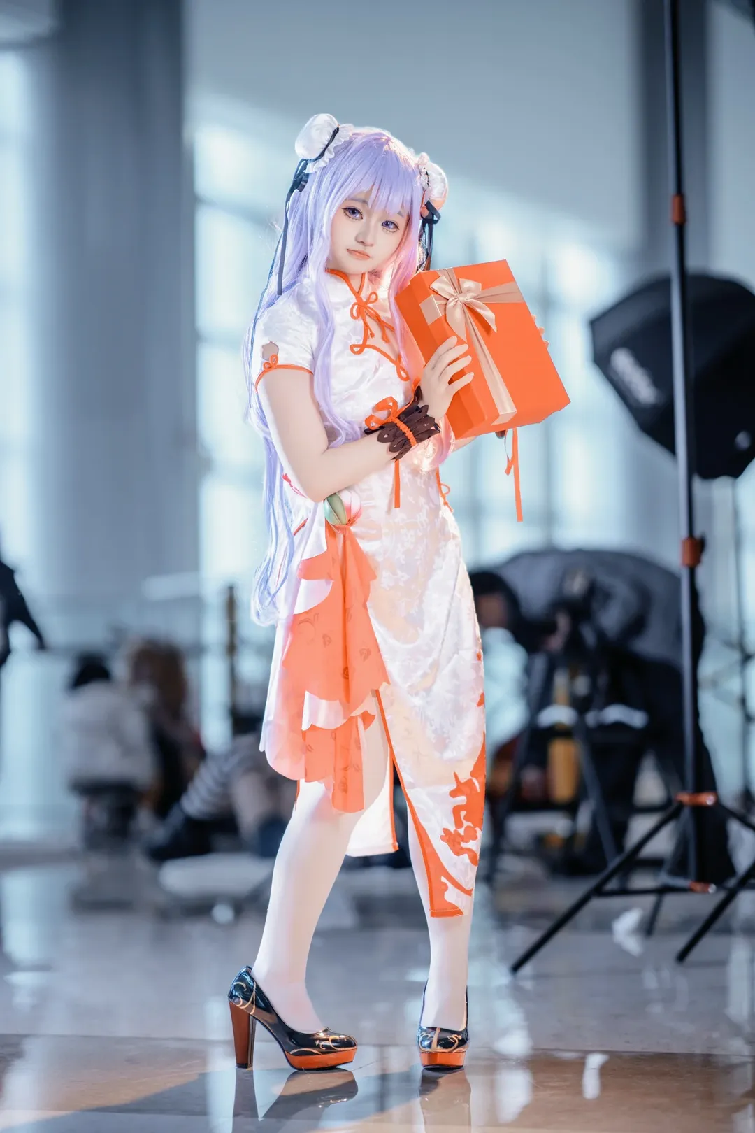 cosplay, 碧蓝航线, 白丝穿搭, 碧蓝航线独角兽cos, 春之礼 - 第4张