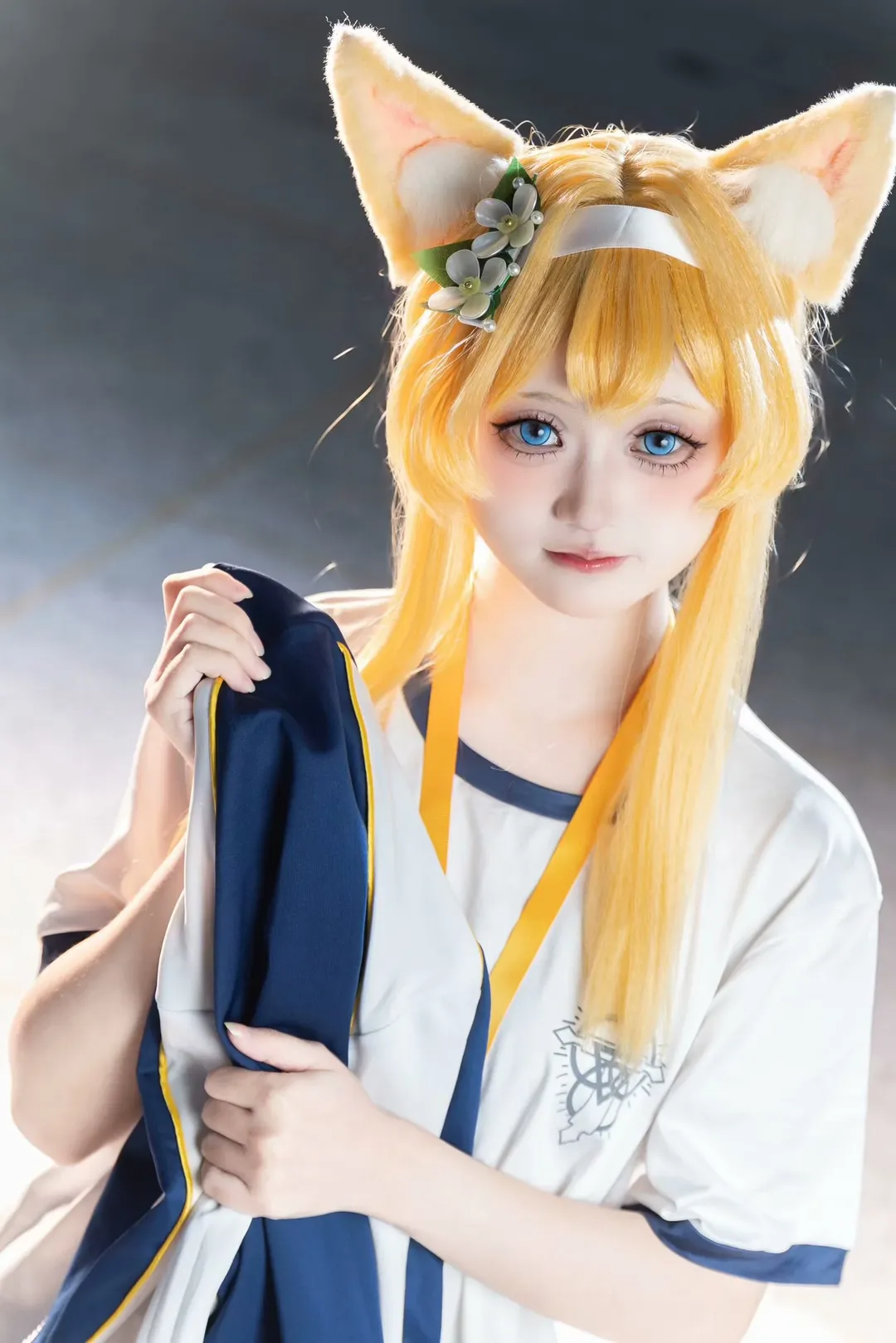 cosplay, 蔚蓝档案, 白丝, 体操服, 伊落玛丽cos - 第2张