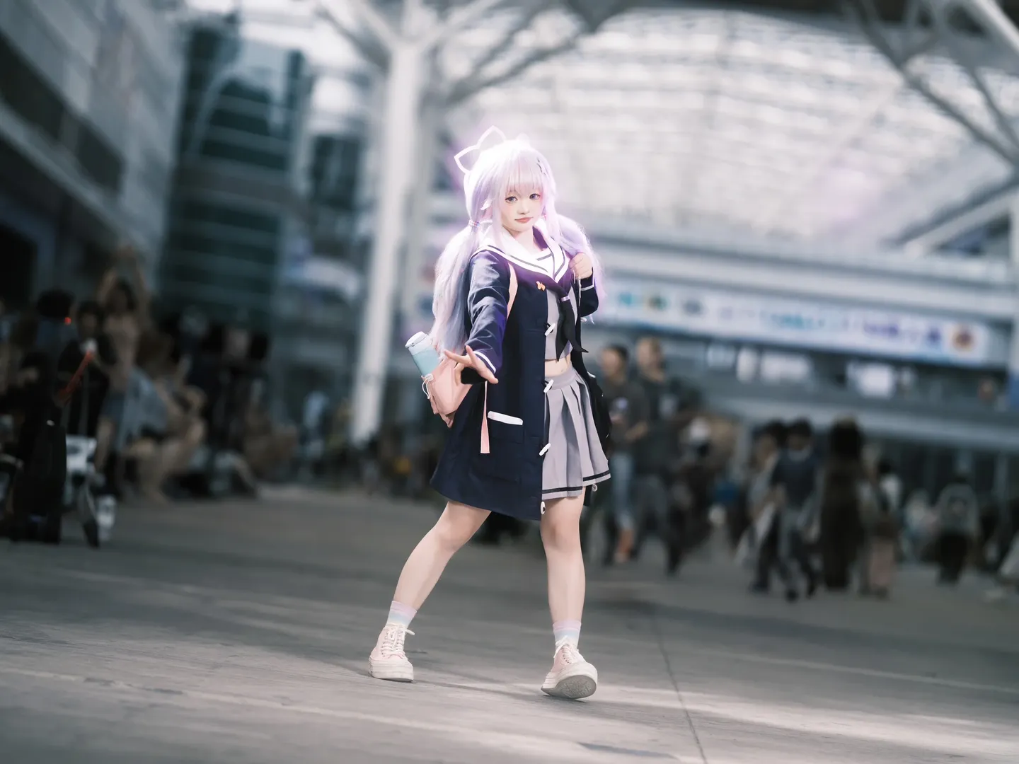 蔚蓝档案, 漫展返图, CP31, cosplay摄影, 宇泽玲纱cos - 第4张