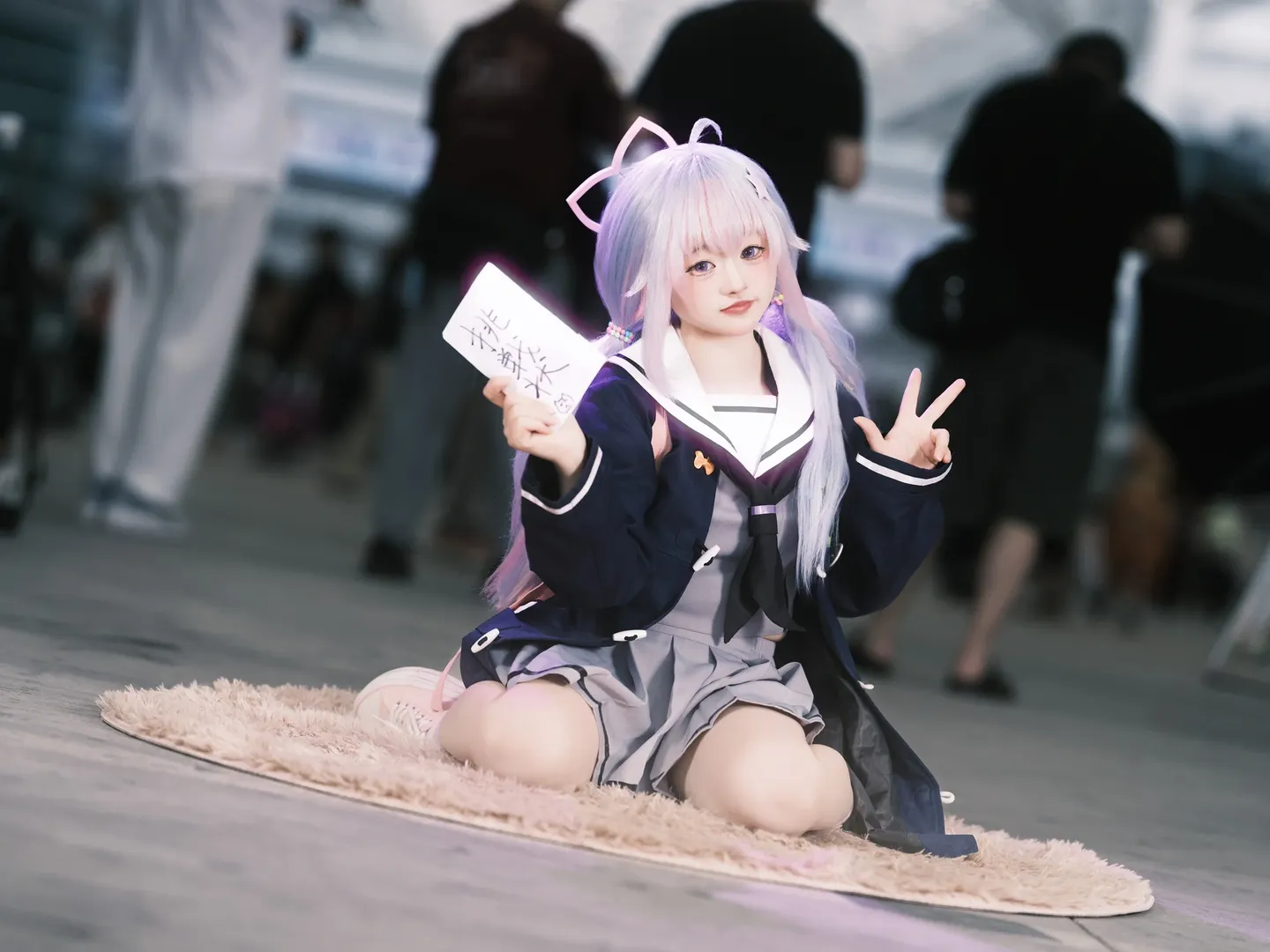 蔚蓝档案, 漫展返图, CP31, cosplay摄影, 宇泽玲纱cos - 第8张