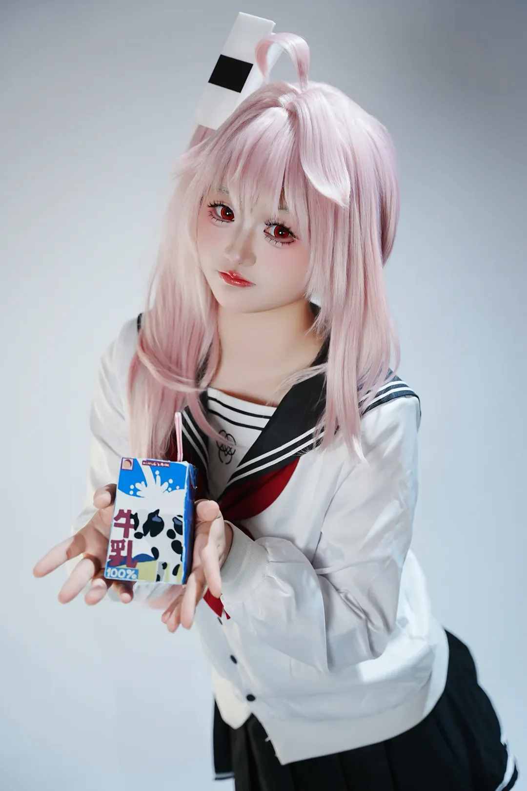 cosplay, 蔚蓝档案, 碧蓝档案, 柚鸟夏cos, 过膝袜cos - 第2张