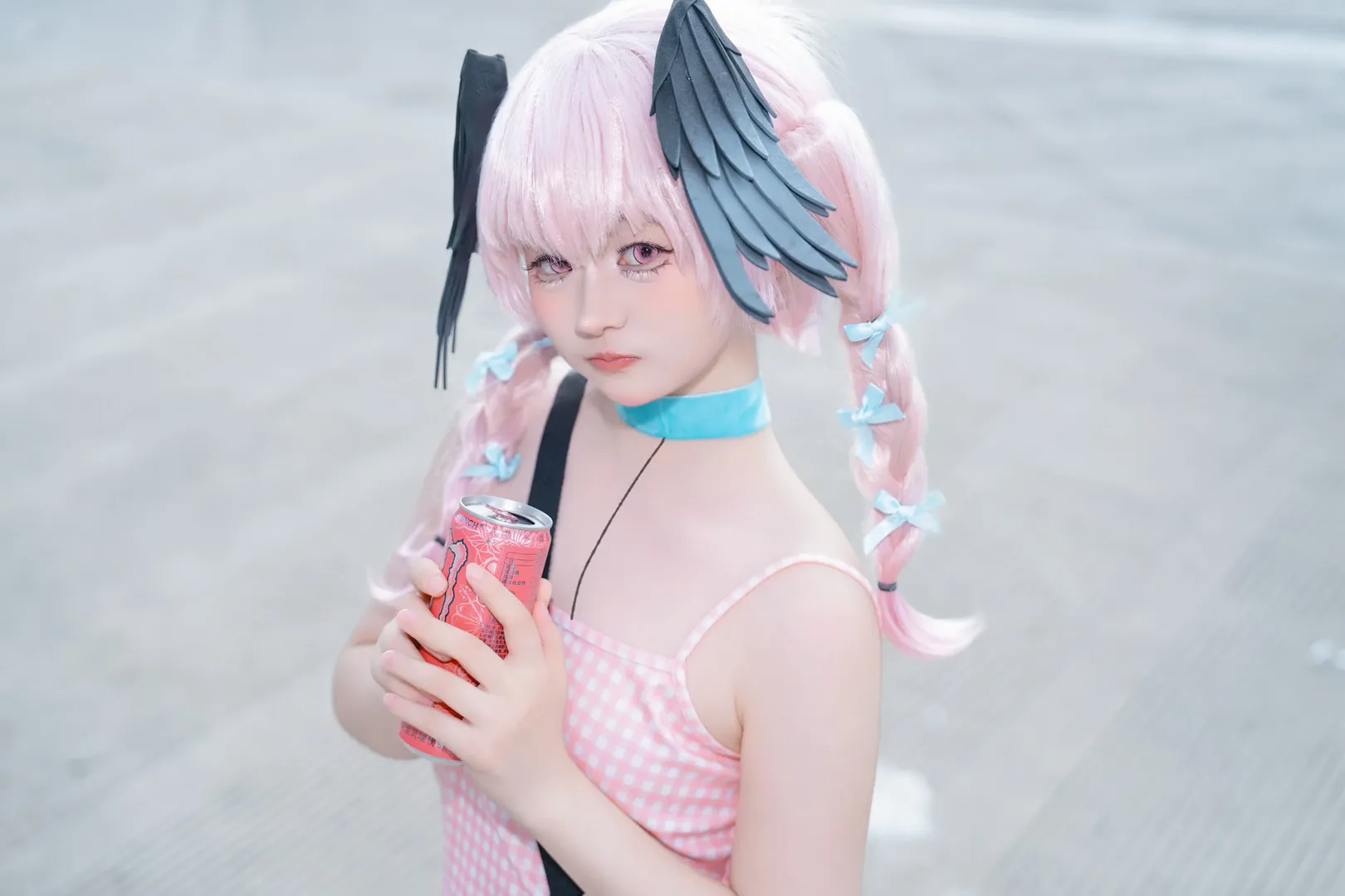 コスプレ, ブルーアーカイブ, 下江コハル コスプレ, ピンクのツインテール, チャイナジョイ - 3枚目