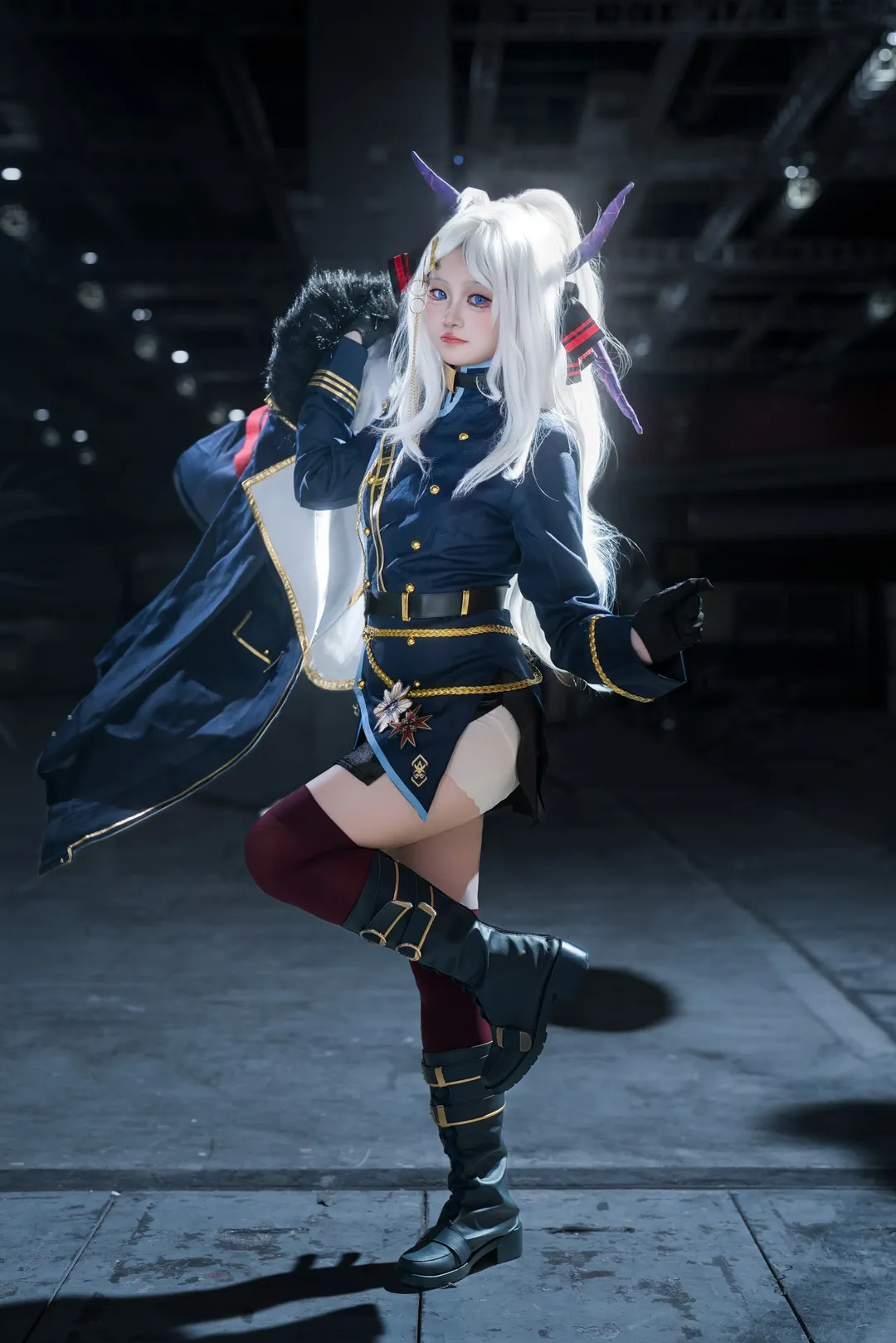 蔚蓝档案, 漫展返图, 空崎日奈cos, 二次元cosplay, cosplay丝袜 - 第1张