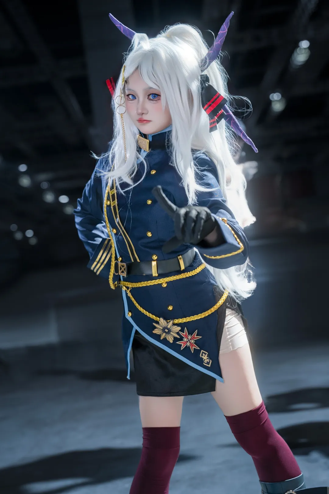 蔚蓝档案, 漫展返图, 空崎日奈cos, 二次元cosplay, cosplay丝袜 - 第3张