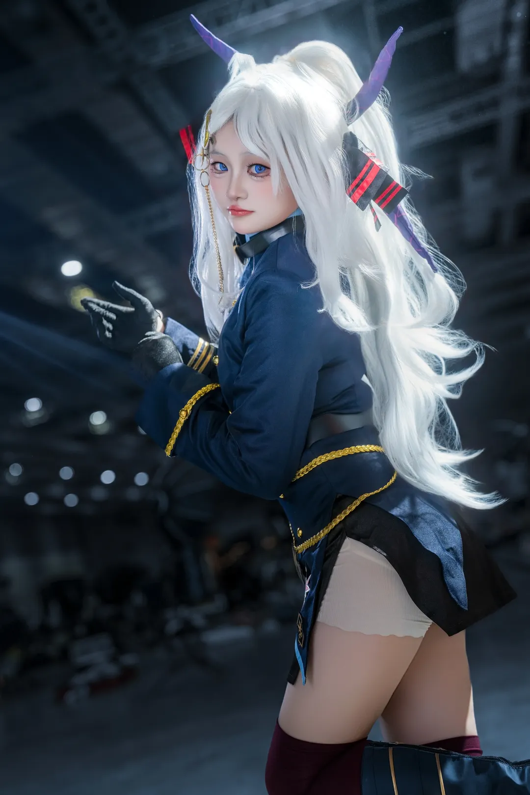 蔚蓝档案, 漫展返图, 空崎日奈cos, 二次元cosplay, cosplay丝袜 - 第4张