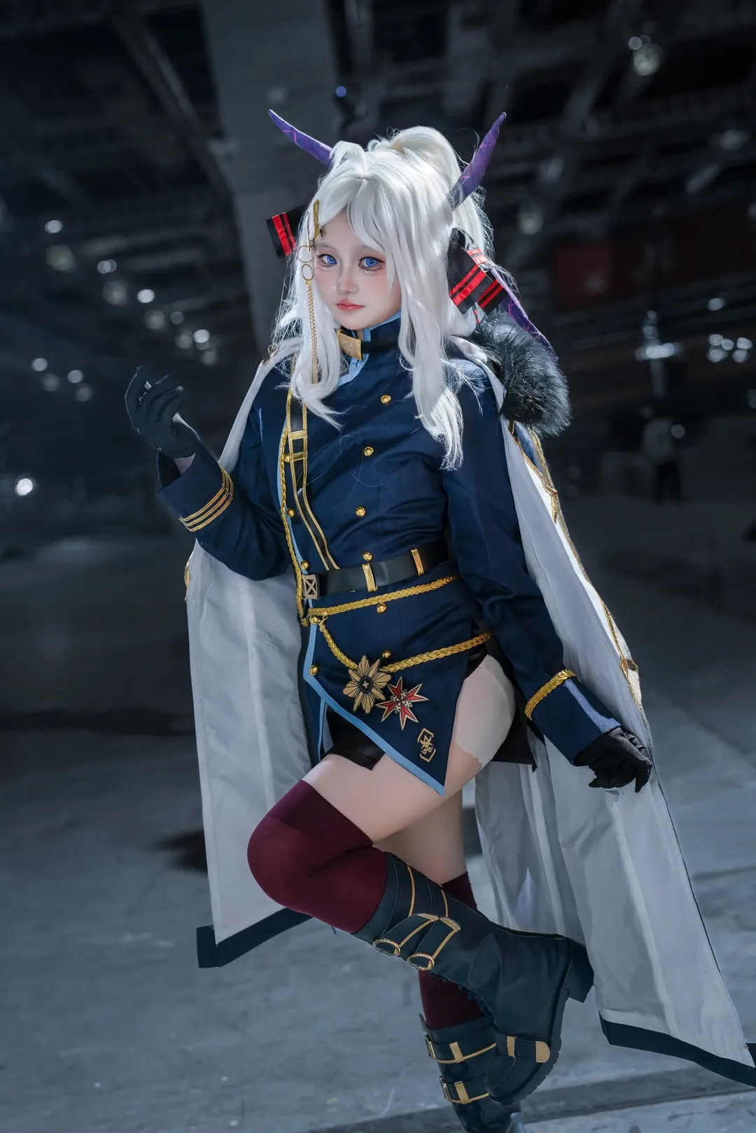 蔚蓝档案, 漫展返图, 空崎日奈cos, 二次元cosplay, cosplay丝袜
