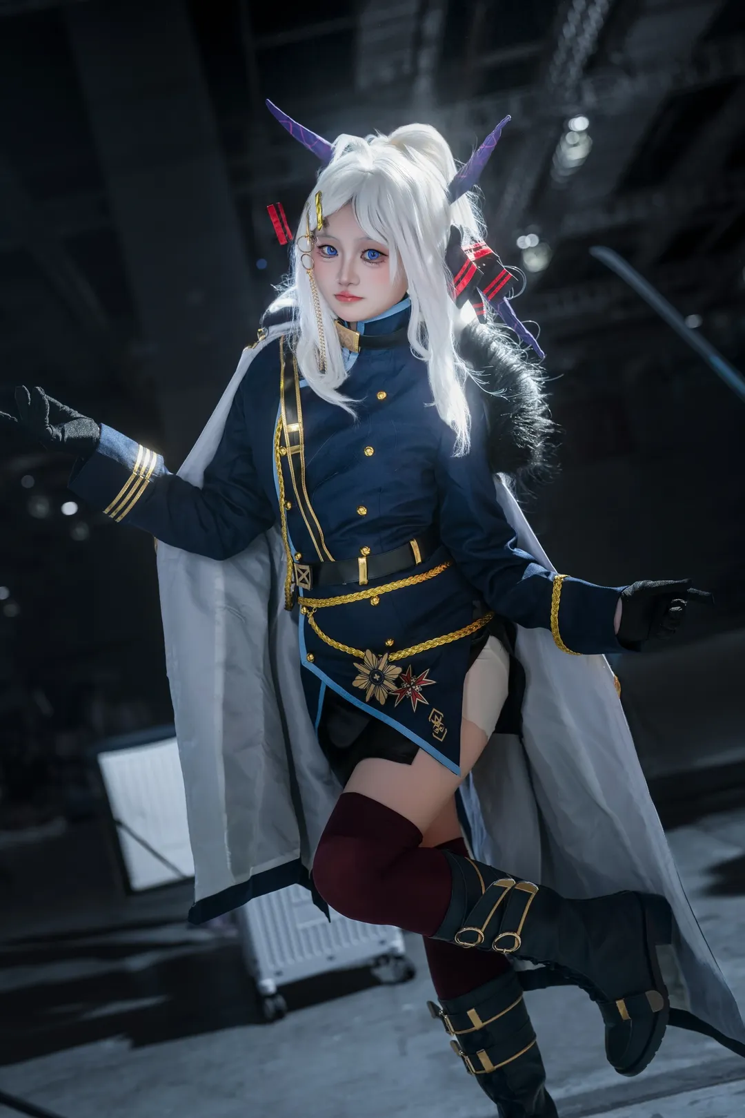 蔚蓝档案, 漫展返图, 空崎日奈cos, 二次元cosplay, cosplay丝袜 - 第8张