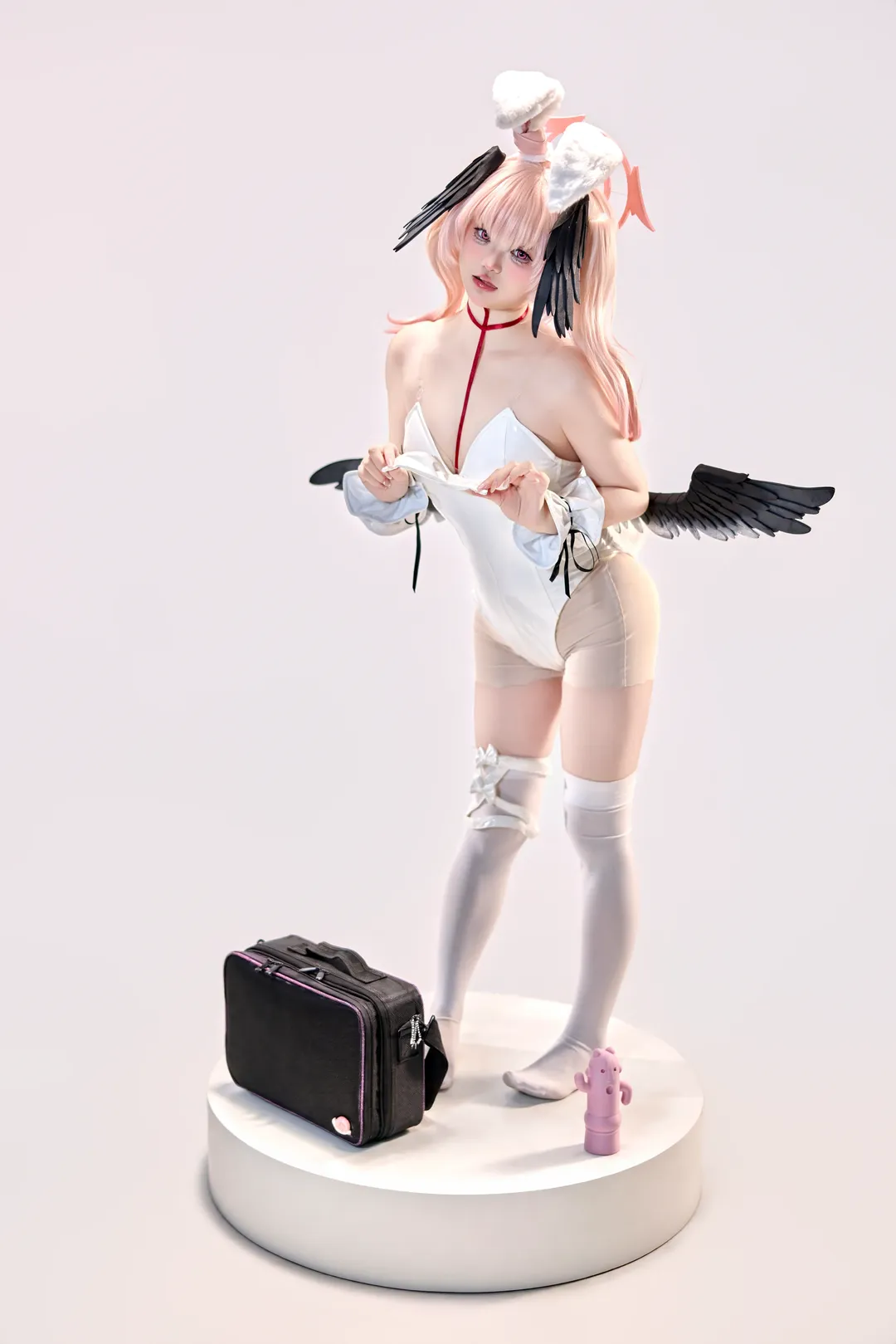 蔚蓝档案, 下江小春cos, cosplay正片, 二次元角色扮演, 高调棚拍 - 第1张