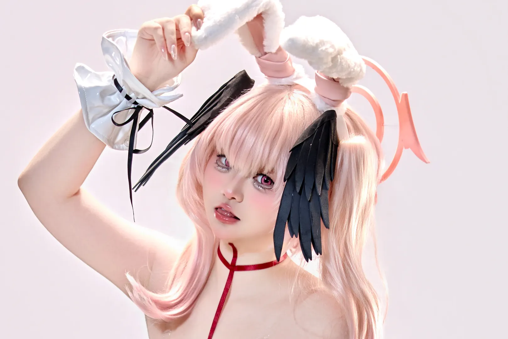 蔚蓝档案, 下江小春cos, cosplay正片, 二次元角色扮演, 高调棚拍 - 第2张