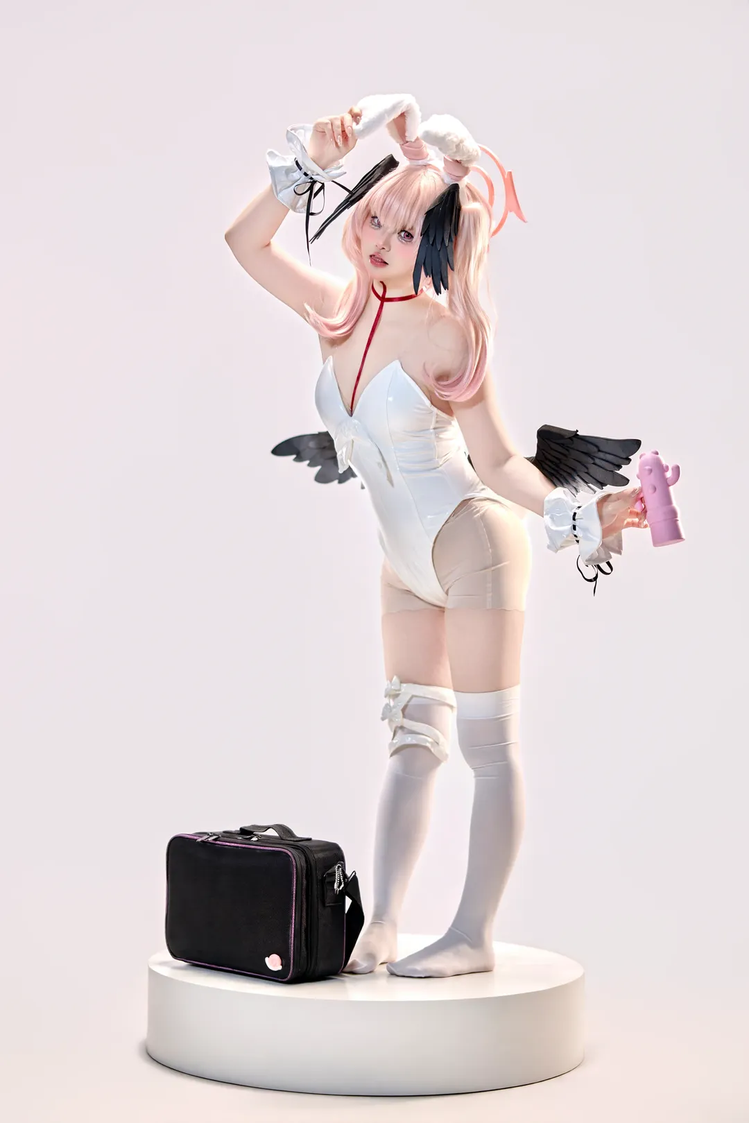 蔚蓝档案, 下江小春cos, cosplay正片, 二次元角色扮演, 高调棚拍