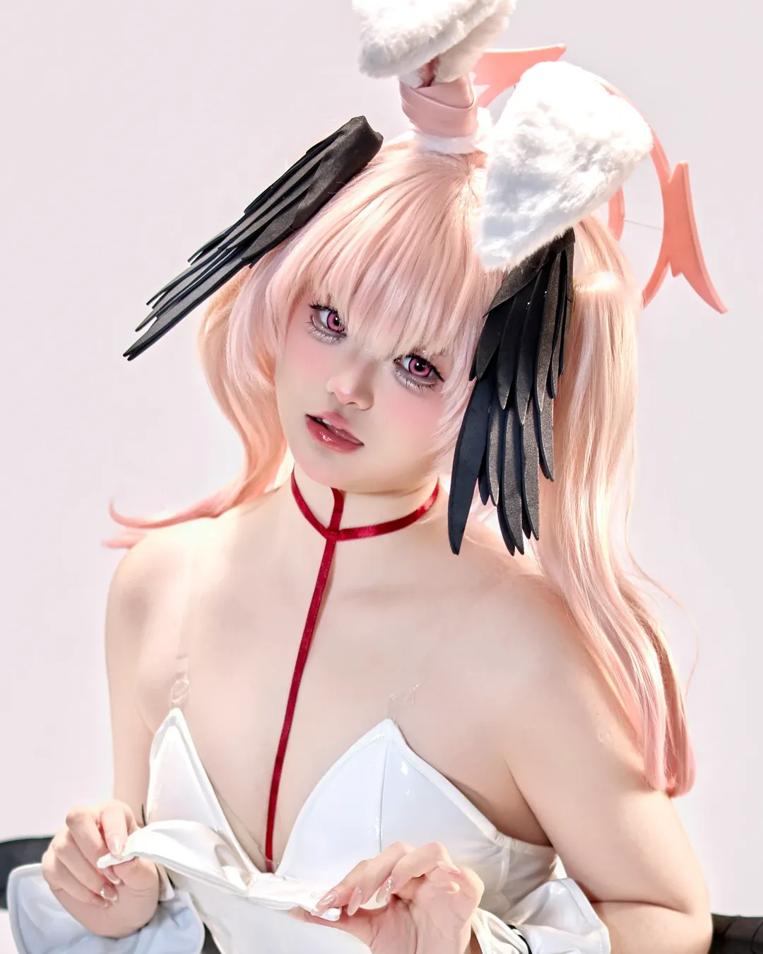 蔚蓝档案, 下江小春cos, cosplay正片, 二次元角色扮演, 高调棚拍 - 第4张
