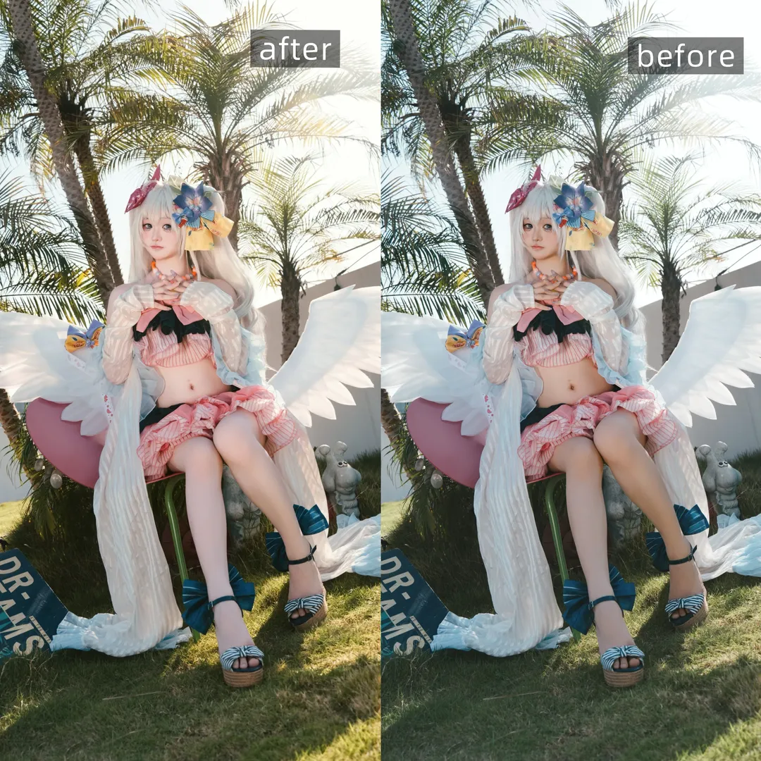 ブルーアーカイブ, 博麗霊夢コスプレ, コスプレ撮影, 水梓コスプレ, 写真編集シェア - 3枚目